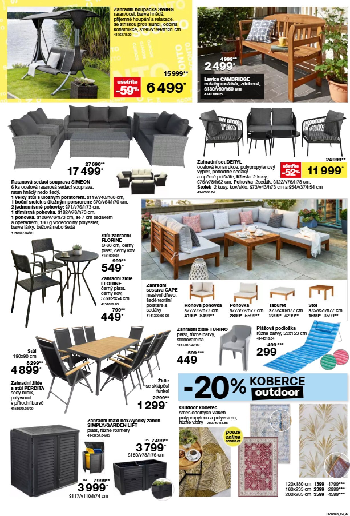 sconto-nabytek - Aktuální SCONTO Nábytek leták platný od středy 22.04.2026 do úterý 19.05.2026 - page: 24