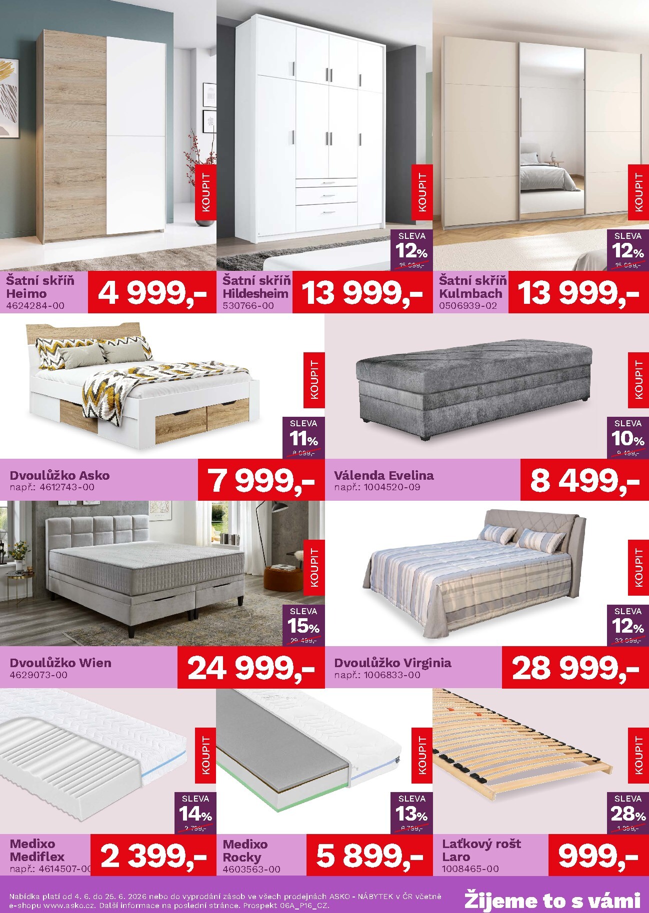 asko-nabytek - Aktuální ASKO NÁBYTEK leták platný od čtvrtka 04.06.2026 do čtvrtka 25.06.2026 - page: 3