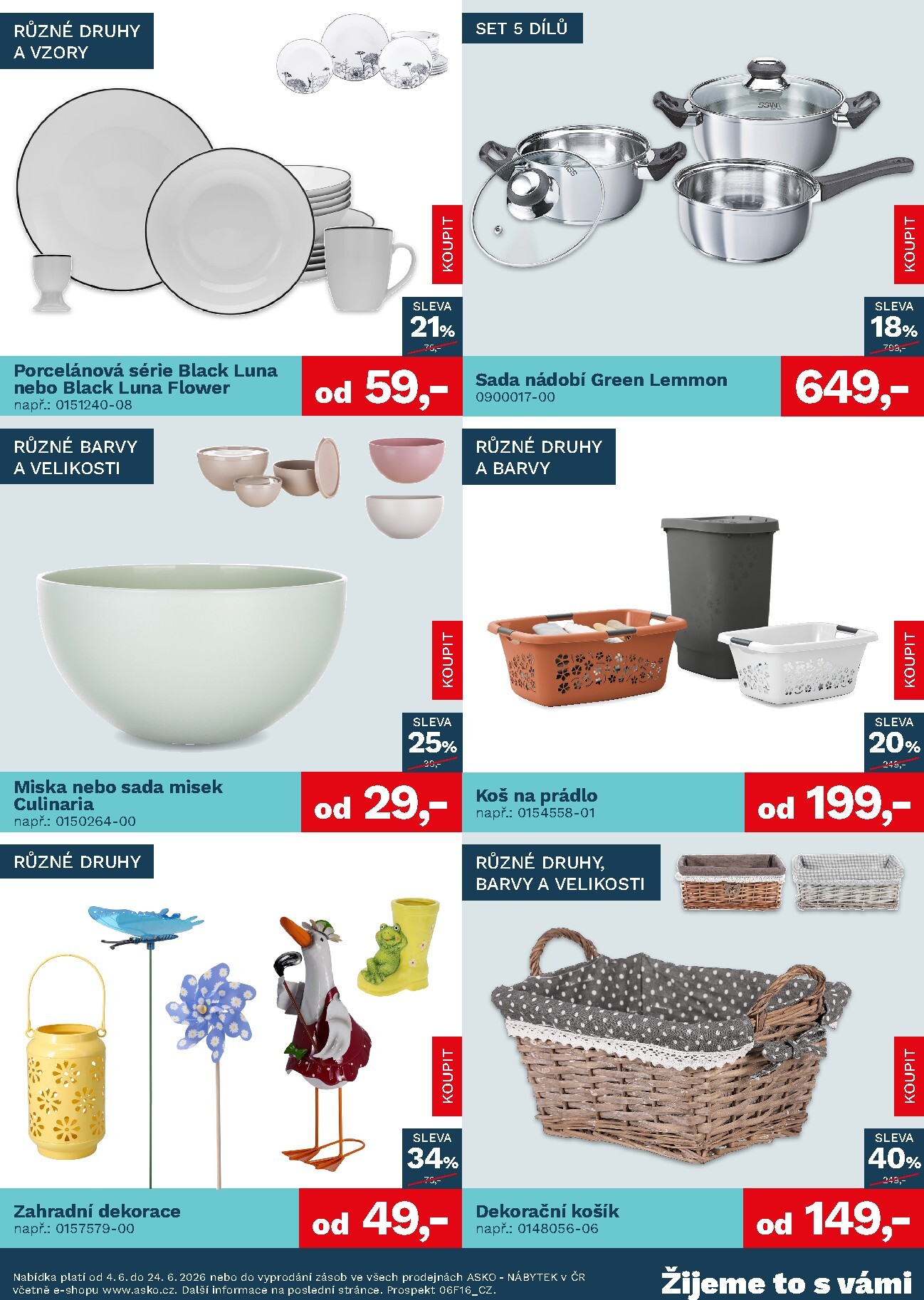 asko-nabytek - Aktuální ASKO NÁBYTEK - Bytové doplňky leták platný od čtvrtka 04.06.2026 do středy 24.06.2026 - page: 2