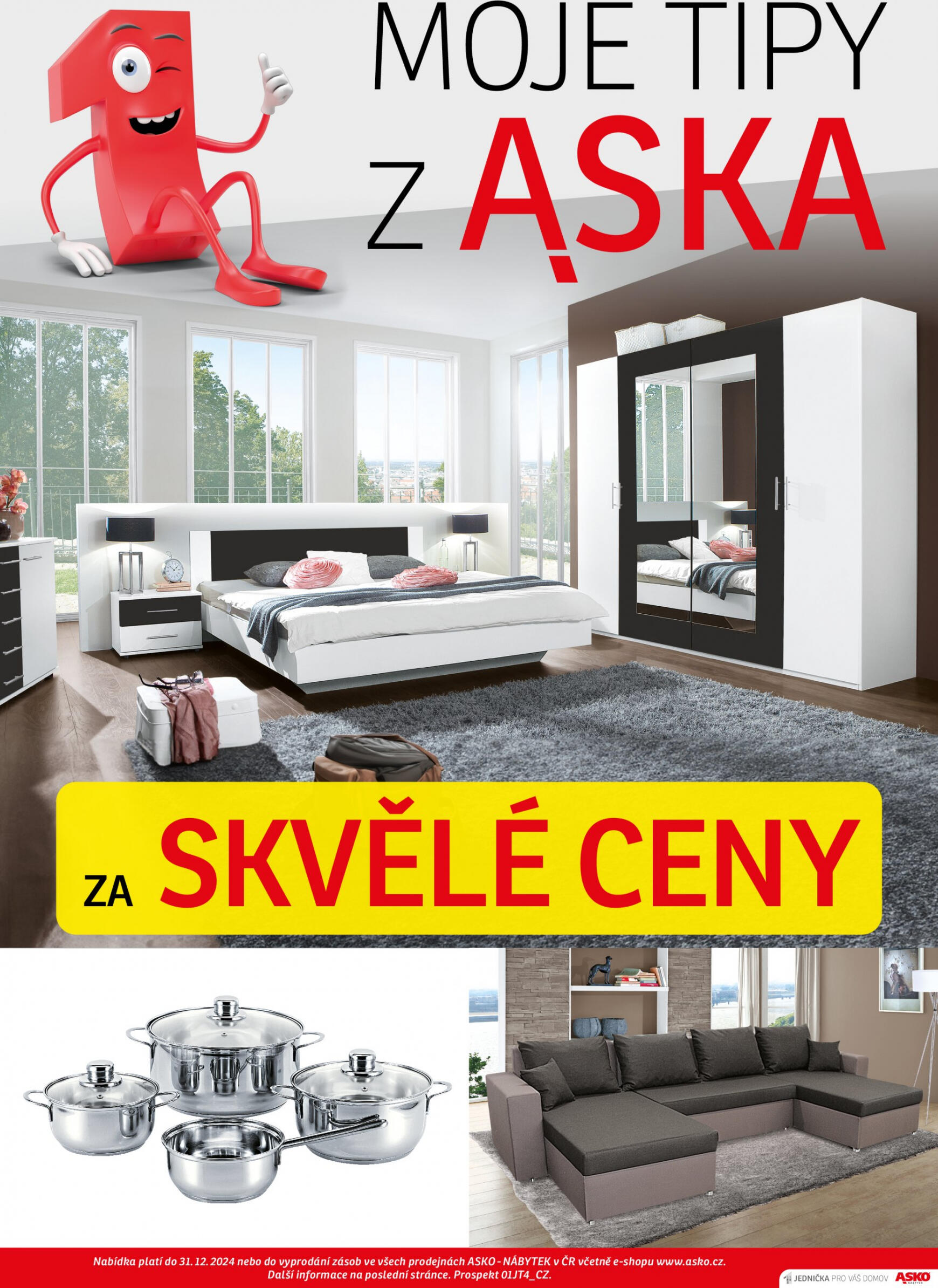 asko-nabytek - Leták ASKO NÁBYTEK - Jedníkovi tipy aktuální 22.04. - 31.12.