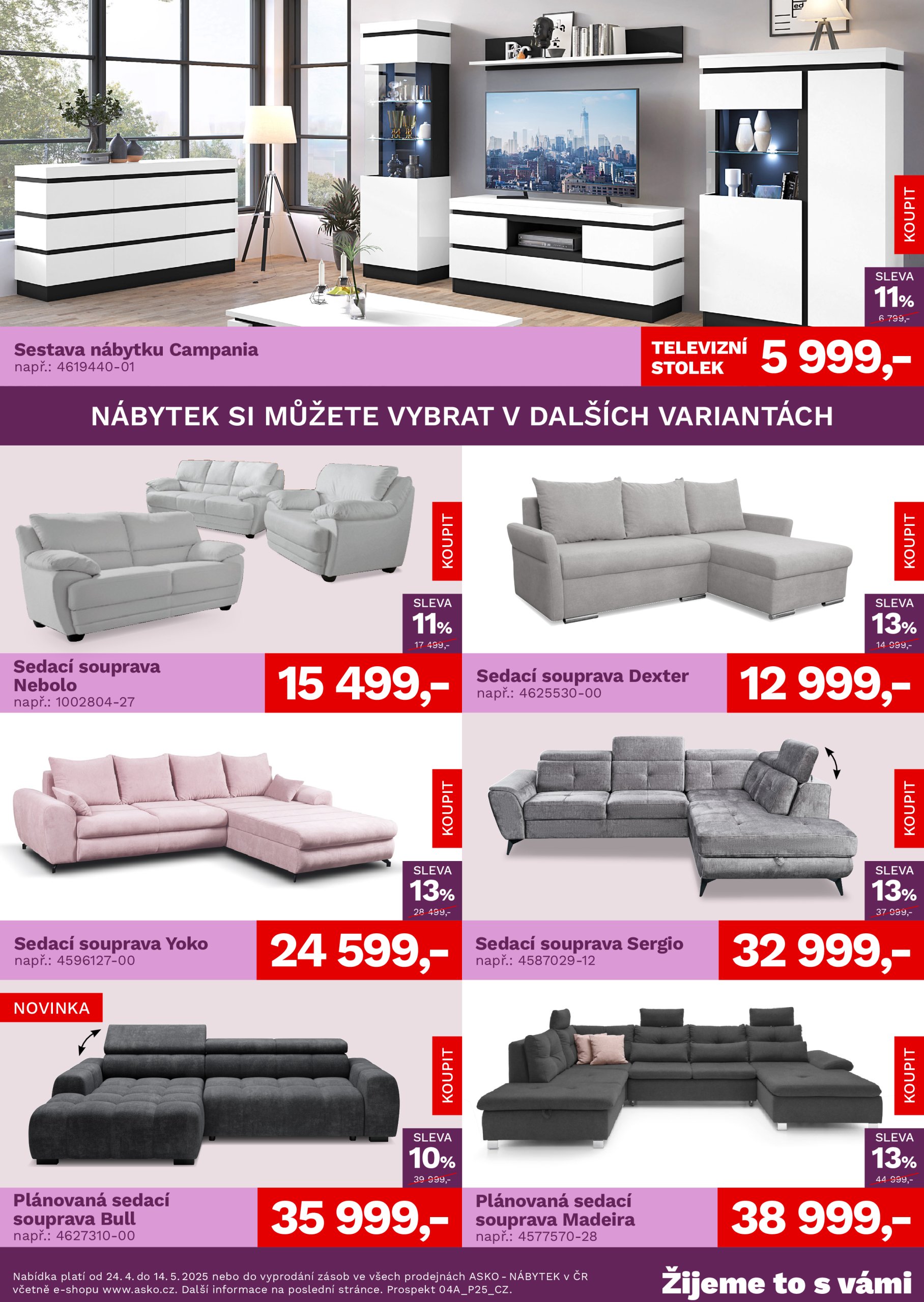 asko-nabytek - Leták ASKO NÁBYTEK od 24.04. do 14.05. - page: 2