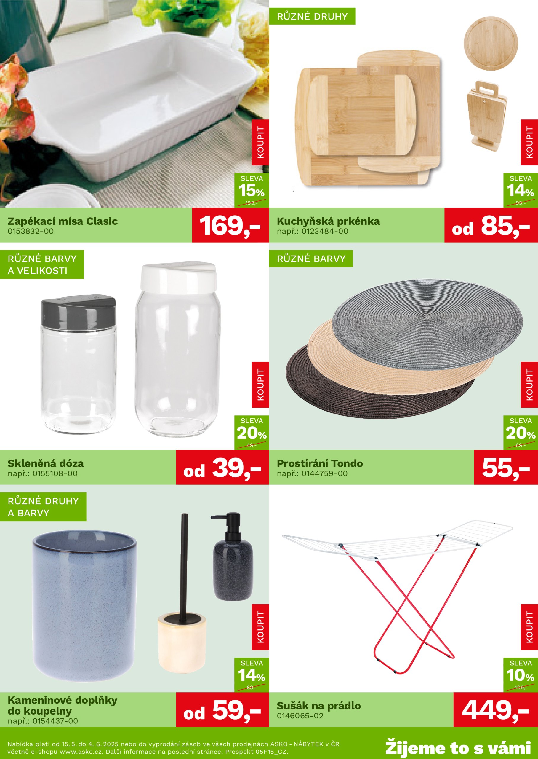 asko-nabytek - Leták ASKO NÁBYTEK - Bytové doplňky za skvělé ceny od 15.05. do 04.06. - page: 2