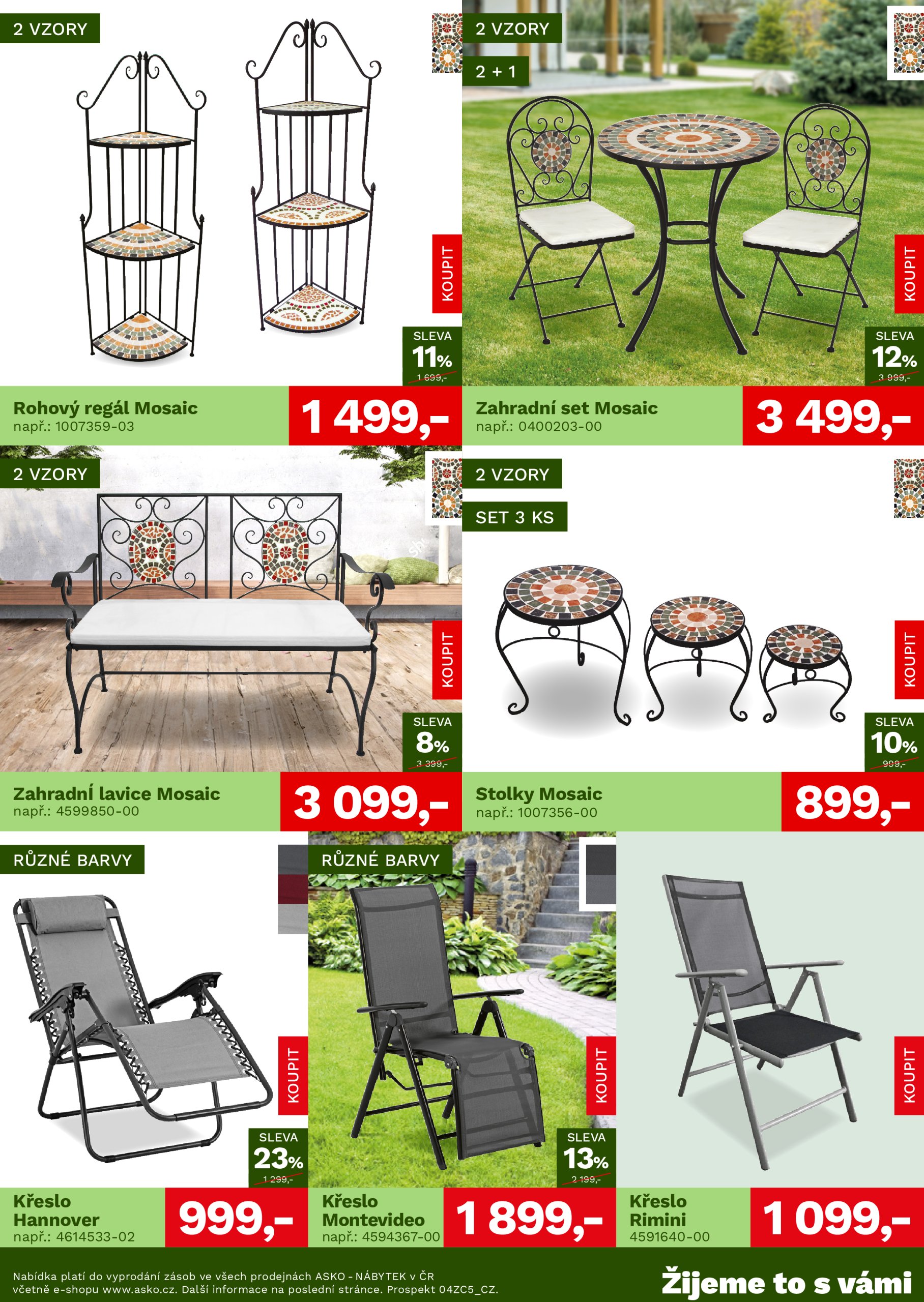asko-nabytek - Leták ASKO NÁBYTEK - Zahradní nábytek 2025 od 01.07. do 31.10. - page: 6