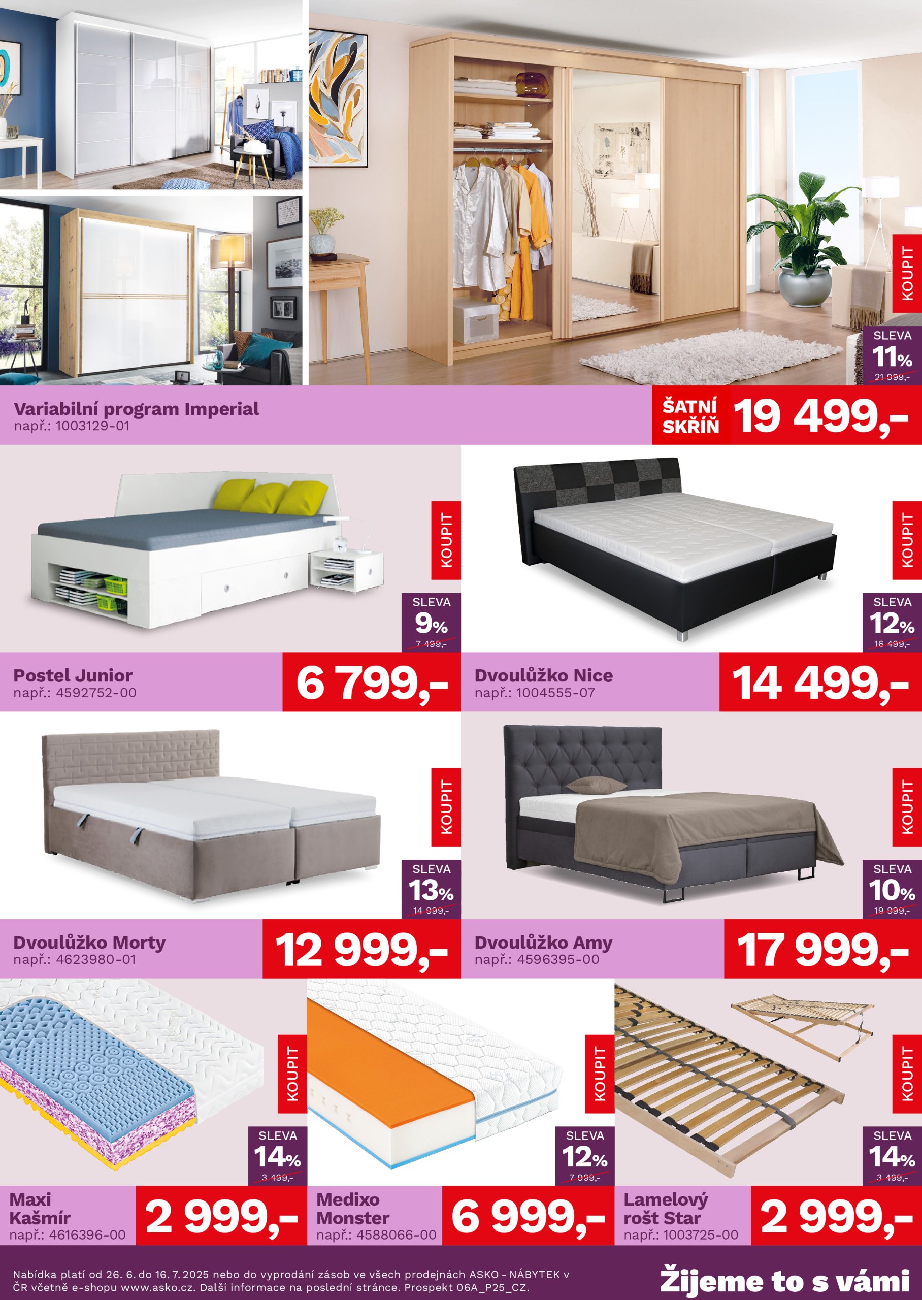 asko-nabytek - Leták ASKO NÁBYTEK od 26.06. do 16.07. - page: 3