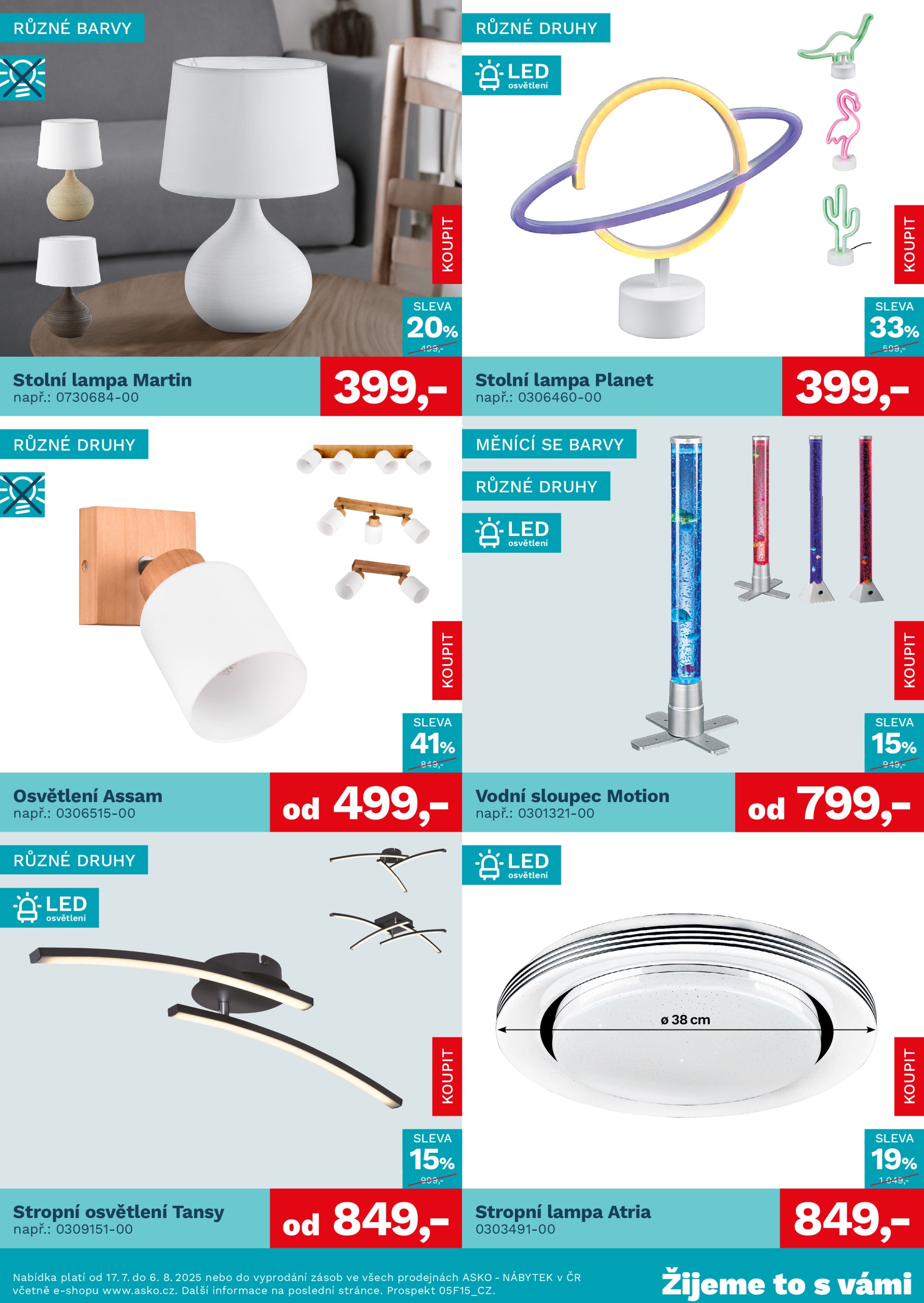 asko-nabytek - Leták ASKO NÁBYTEK - Bytové doplňky za skvělé ceny od 17.07. do 06.08. - page: 4