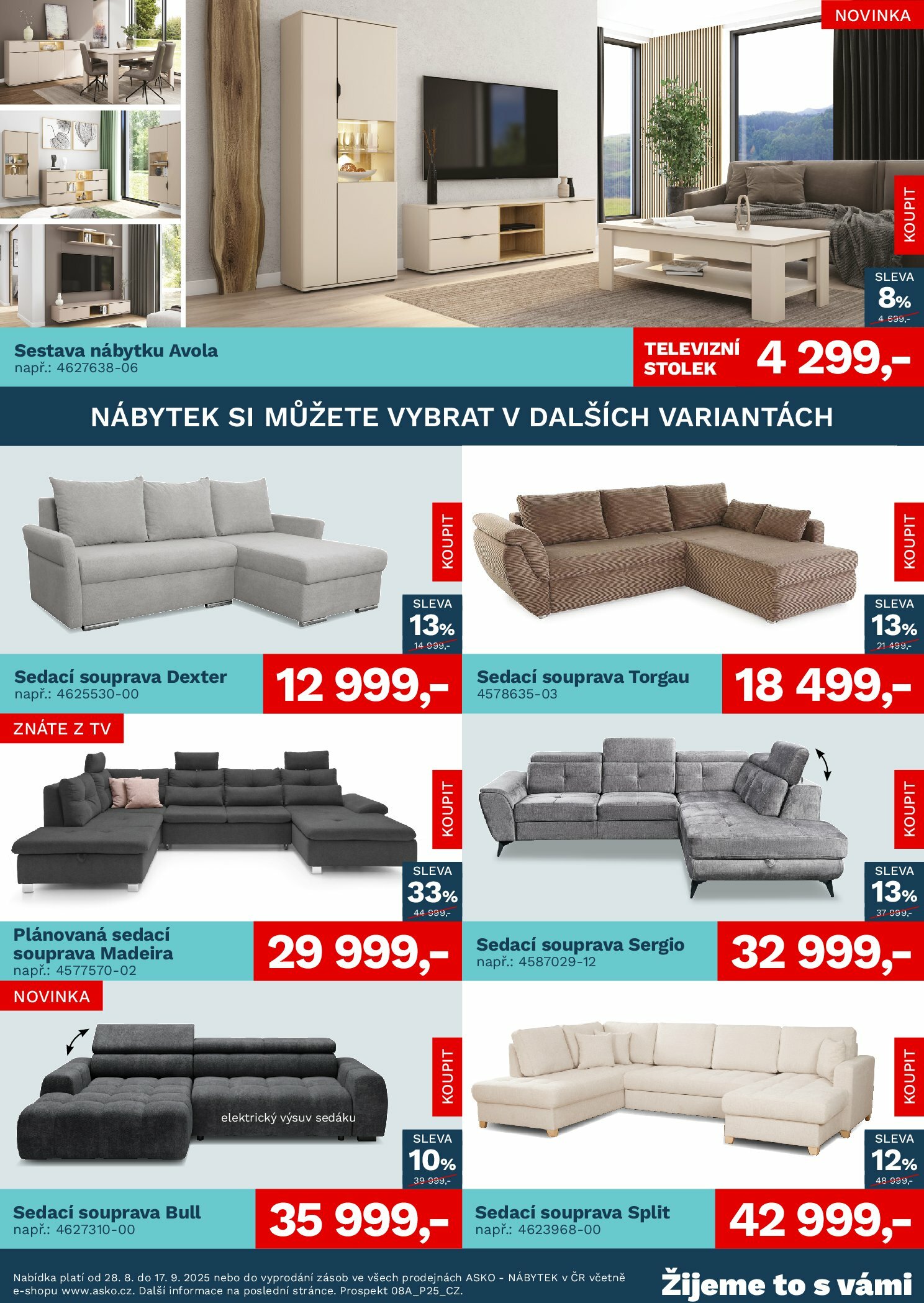 asko-nabytek - Leták ASKO NÁBYTEK od 28.08. do 17.09. - page: 2