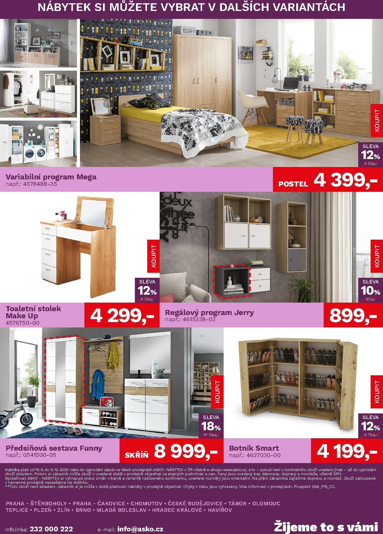 asko-nabytek - Leták ASKO NÁBYTEK od 18.09. do 08.10. - page: 4