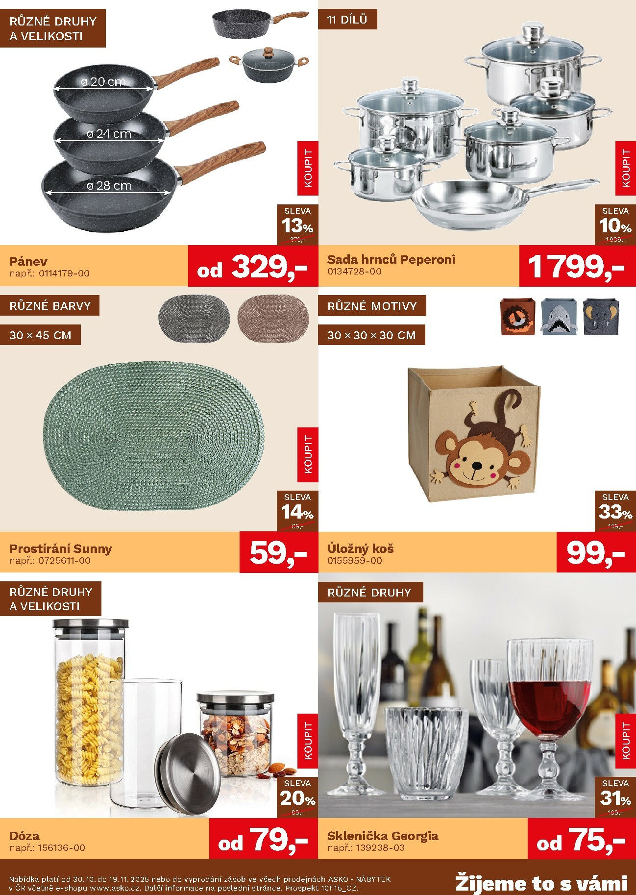 asko-nabytek - Aktuální leták ASKO NÁBYTEK - Bytové doplňky za skvělé ceny od 30.10. do 19.11. - page: 2