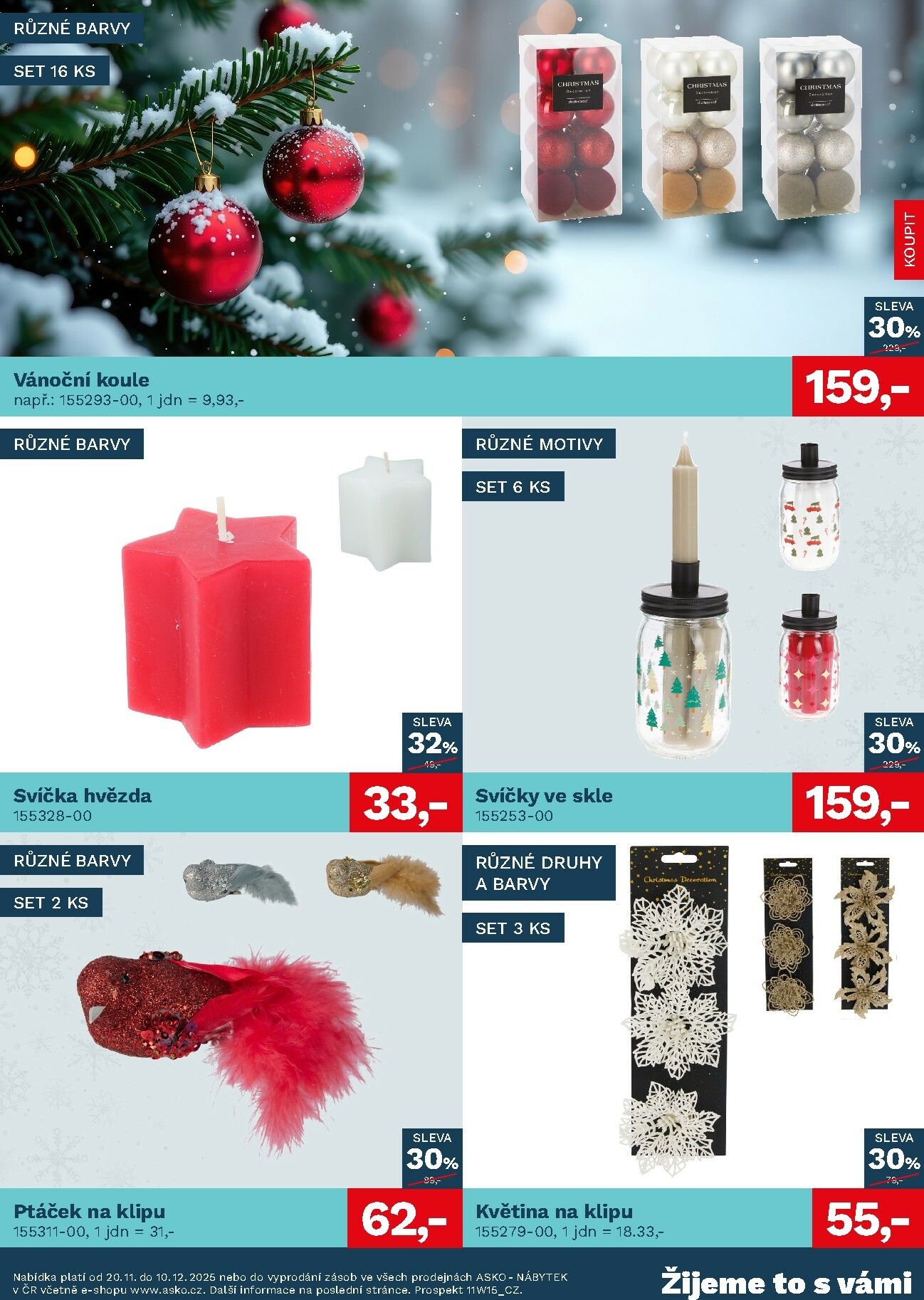 asko-nabytek - Aktuální leták ASKO NÁBYTEK - Vánoční leták od 20.11. do 10.12. - page: 2