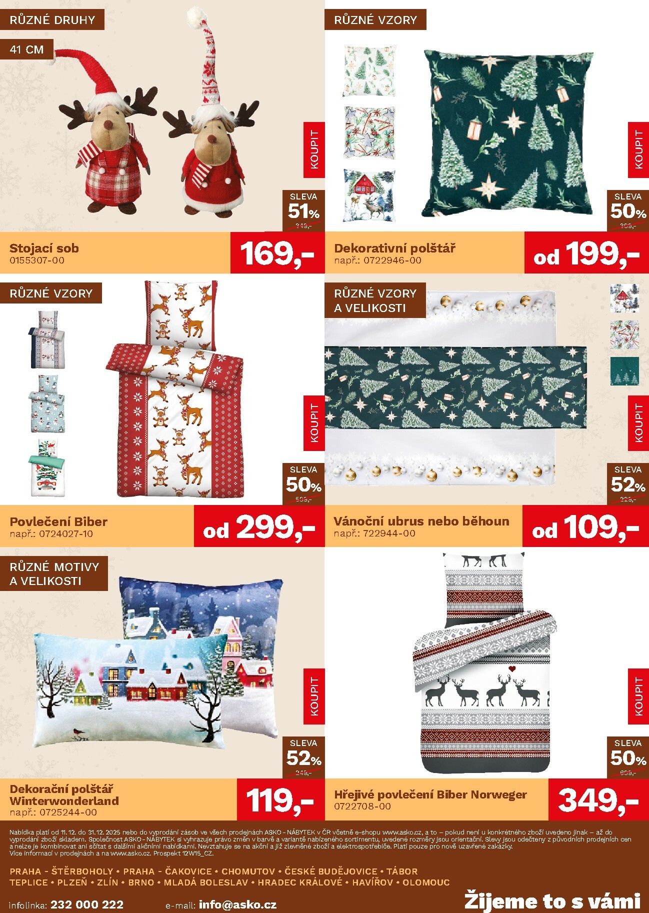 asko-nabytek - Aktuální leták ASKO NÁBYTEK - Vánoční leták od 11.12. do 31.12. - page: 4
