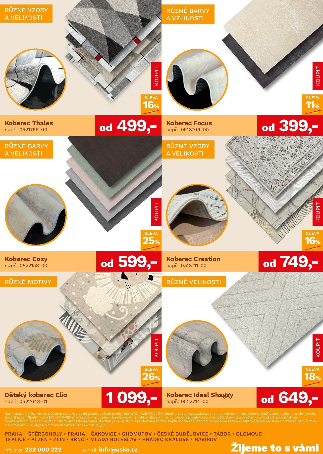 asko-nabytek - ASKO NÁBYTEK - Bytové doplňky za skvělé ceny leták platný od %validSinceDay% 29.01. do 18.02. - page: 5