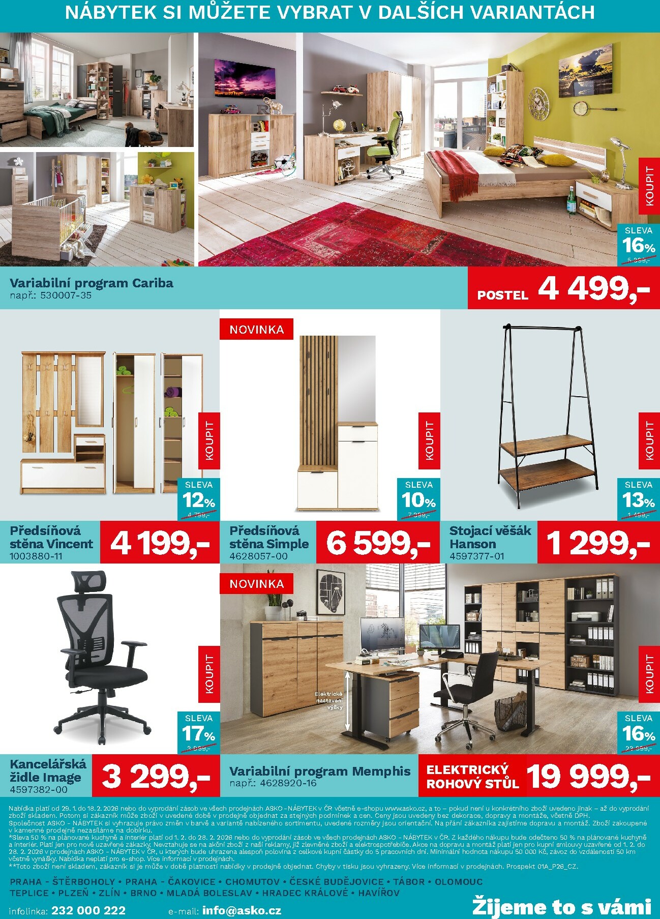 asko-nabytek - ASKO NÁBYTEK leták platný od %validSinceDay% 29.01. do 18.02. - page: 4