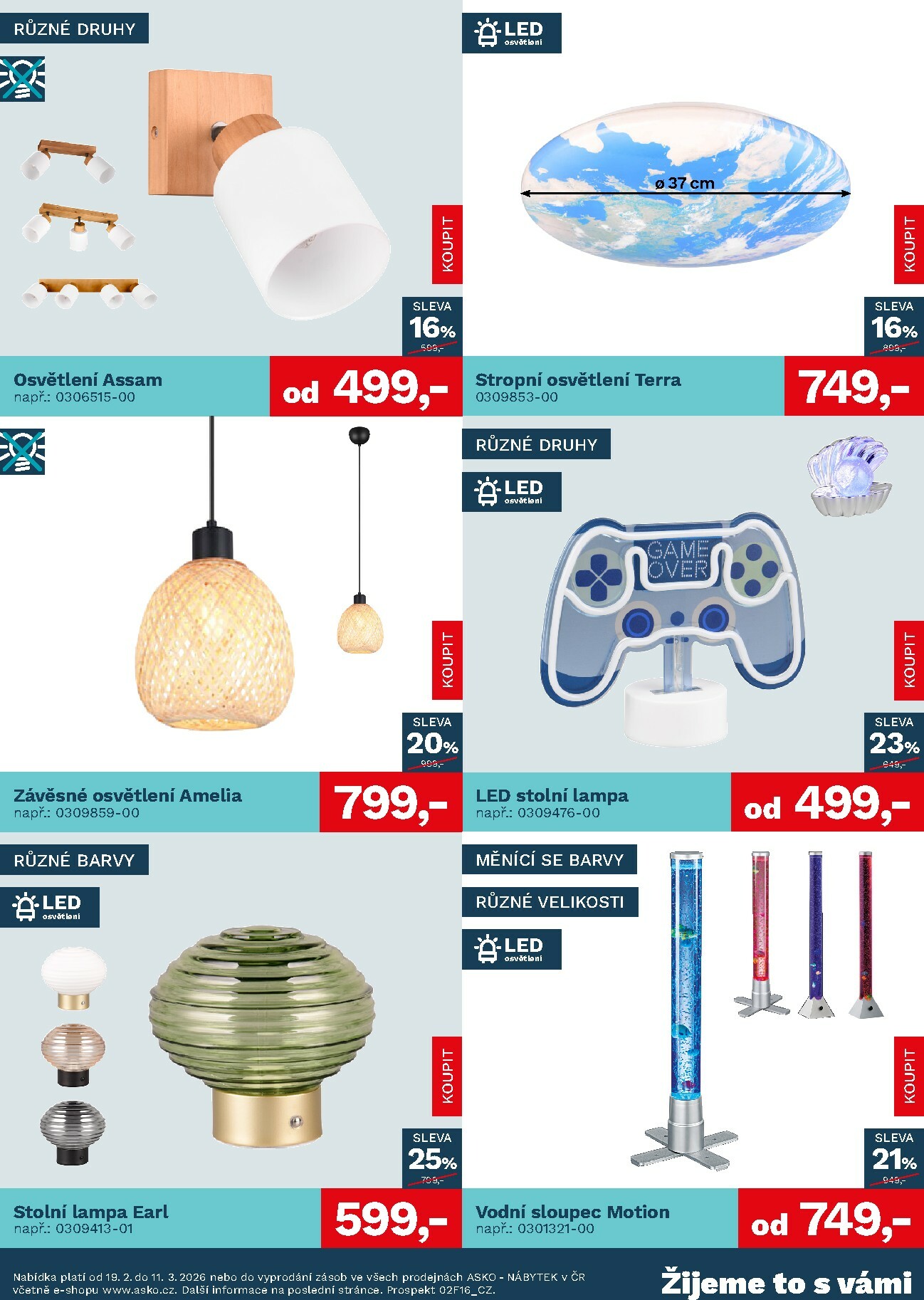 asko-nabytek - ASKO NÁBYTEK - Bytové doplňky za skvělé ceny leták platný od čtvrtka 19.02.2026 do středy 11.03.2026 - page: 4