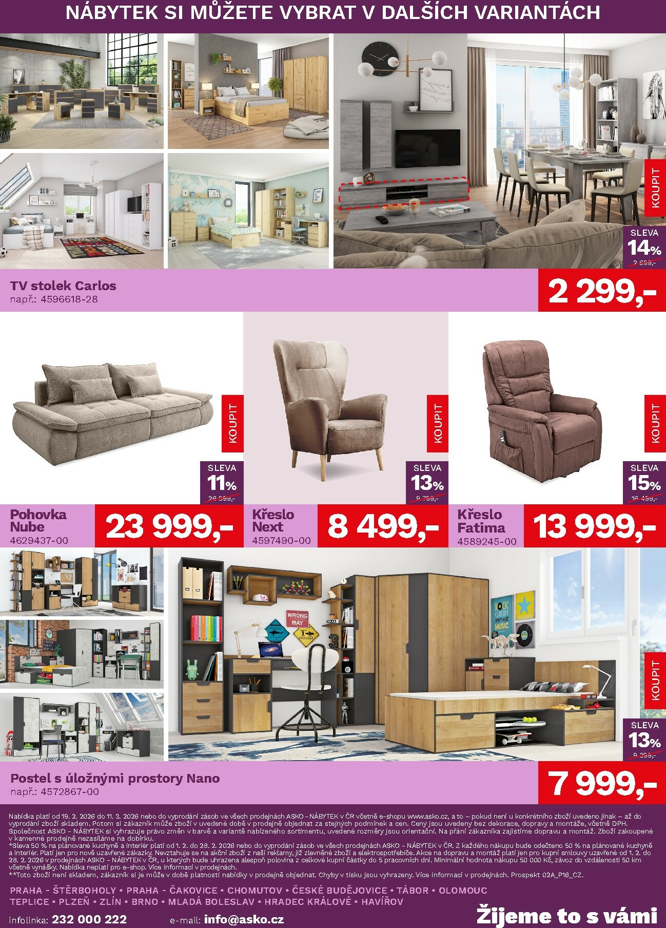asko-nabytek - ASKO NÁBYTEK leták platný od čtvrtka 19.02.2026 do středy 11.03.2026 - page: 4