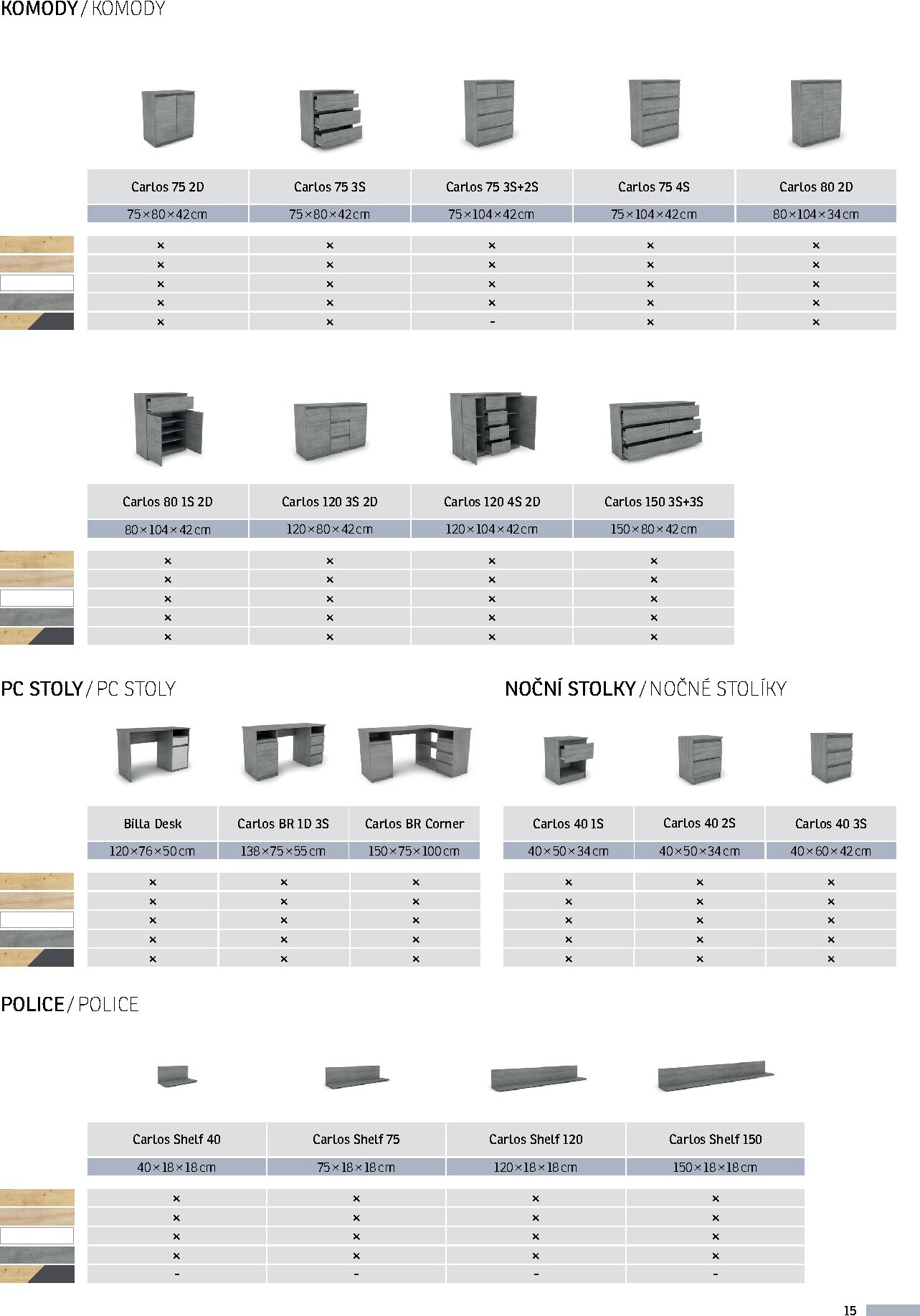 asko-nabytek - ASKO NÁBYTEK - Variabilní program Carlos leták platný od čtvrtka 02.04.2026 do čtvrtka 31.12.2026 - page: 15