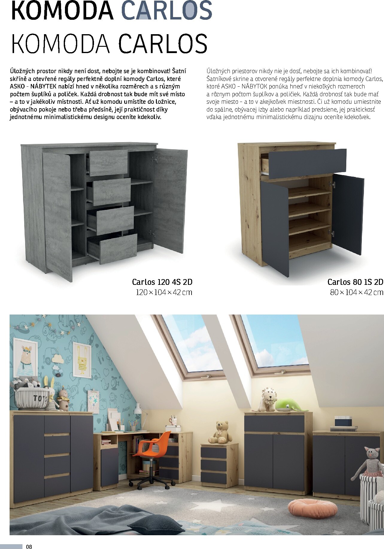 asko-nabytek - ASKO NÁBYTEK - Variabilní program Carlos leták platný od čtvrtka 02.04.2026 do čtvrtka 31.12.2026 - page: 8