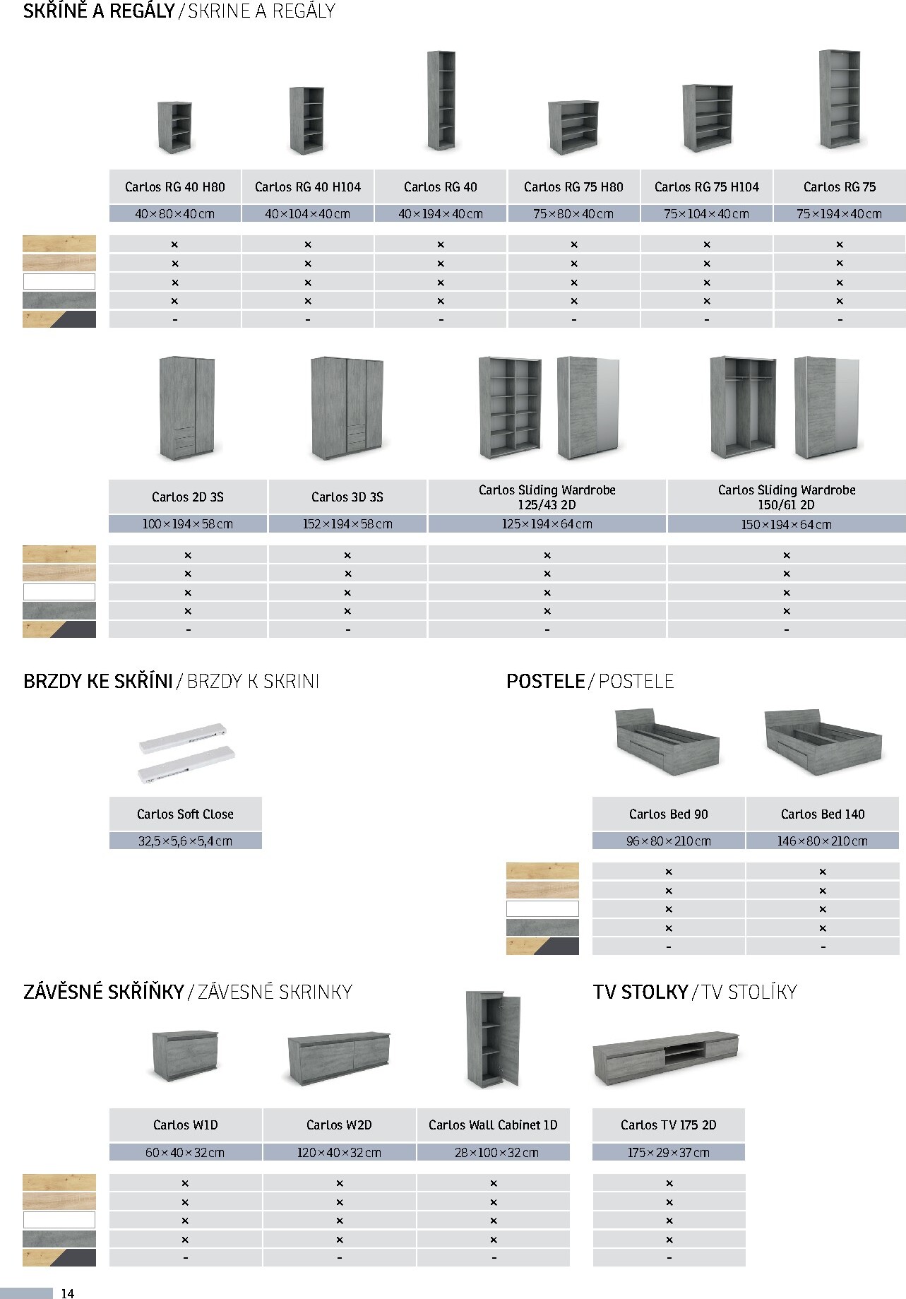 asko-nabytek - ASKO NÁBYTEK - Variabilní program Carlos leták platný od čtvrtka 02.04.2026 do čtvrtka 31.12.2026 - page: 14