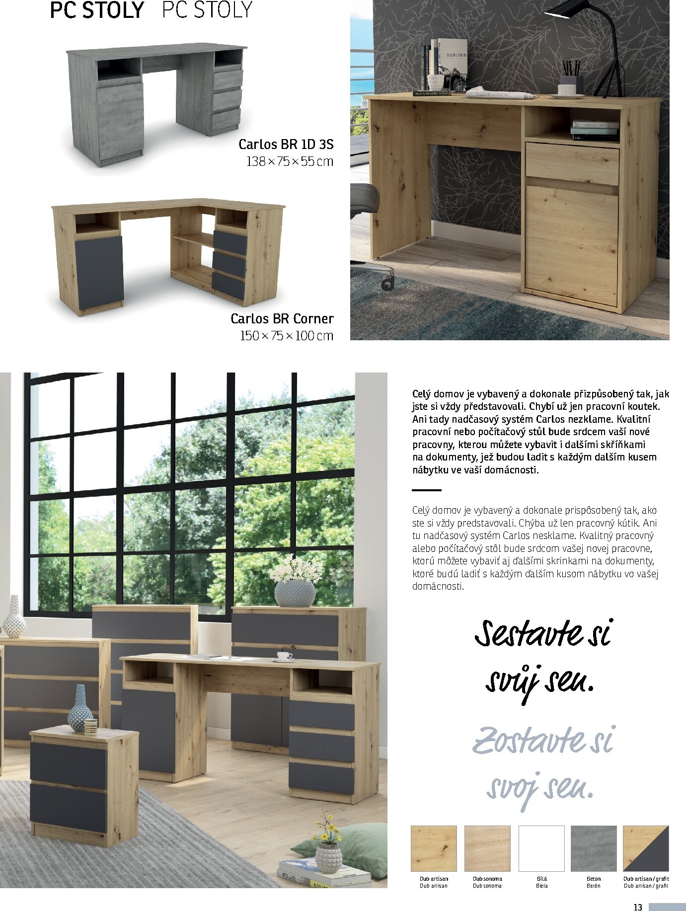 asko-nabytek - ASKO NÁBYTEK - Variabilní program Carlos leták platný od čtvrtka 02.04.2026 do čtvrtka 31.12.2026 - page: 13