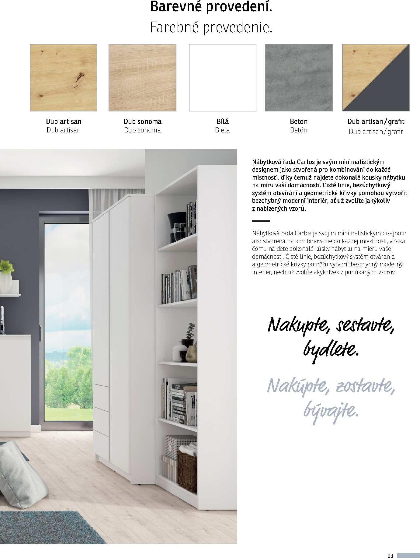 asko-nabytek - ASKO NÁBYTEK - Variabilní program Carlos leták platný od čtvrtka 02.04.2026 do čtvrtka 31.12.2026 - page: 3