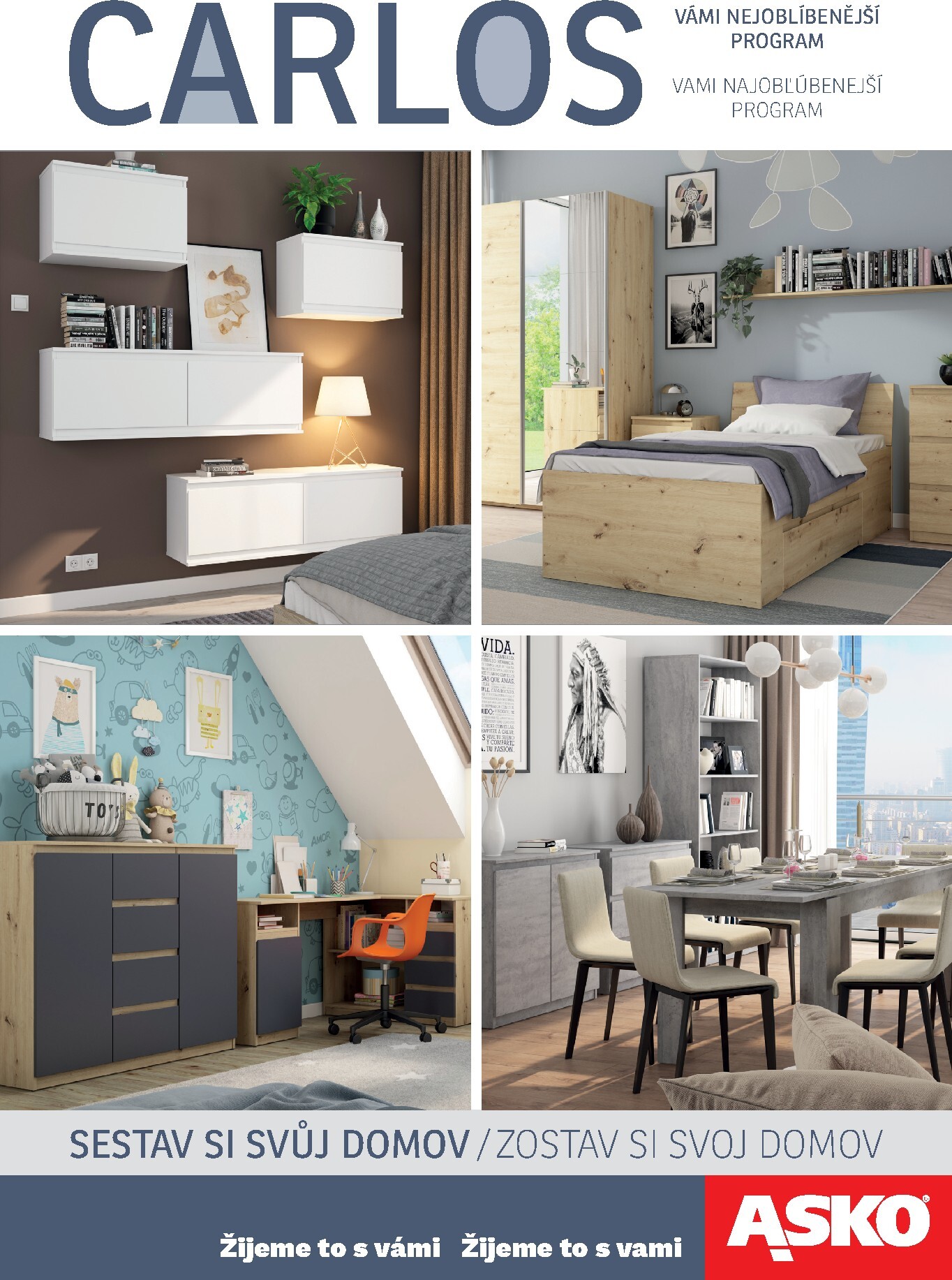 asko-nabytek - ASKO NÁBYTEK - Variabilní program Carlos leták platný od čtvrtka 02.04.2026 do čtvrtka 31.12.2026