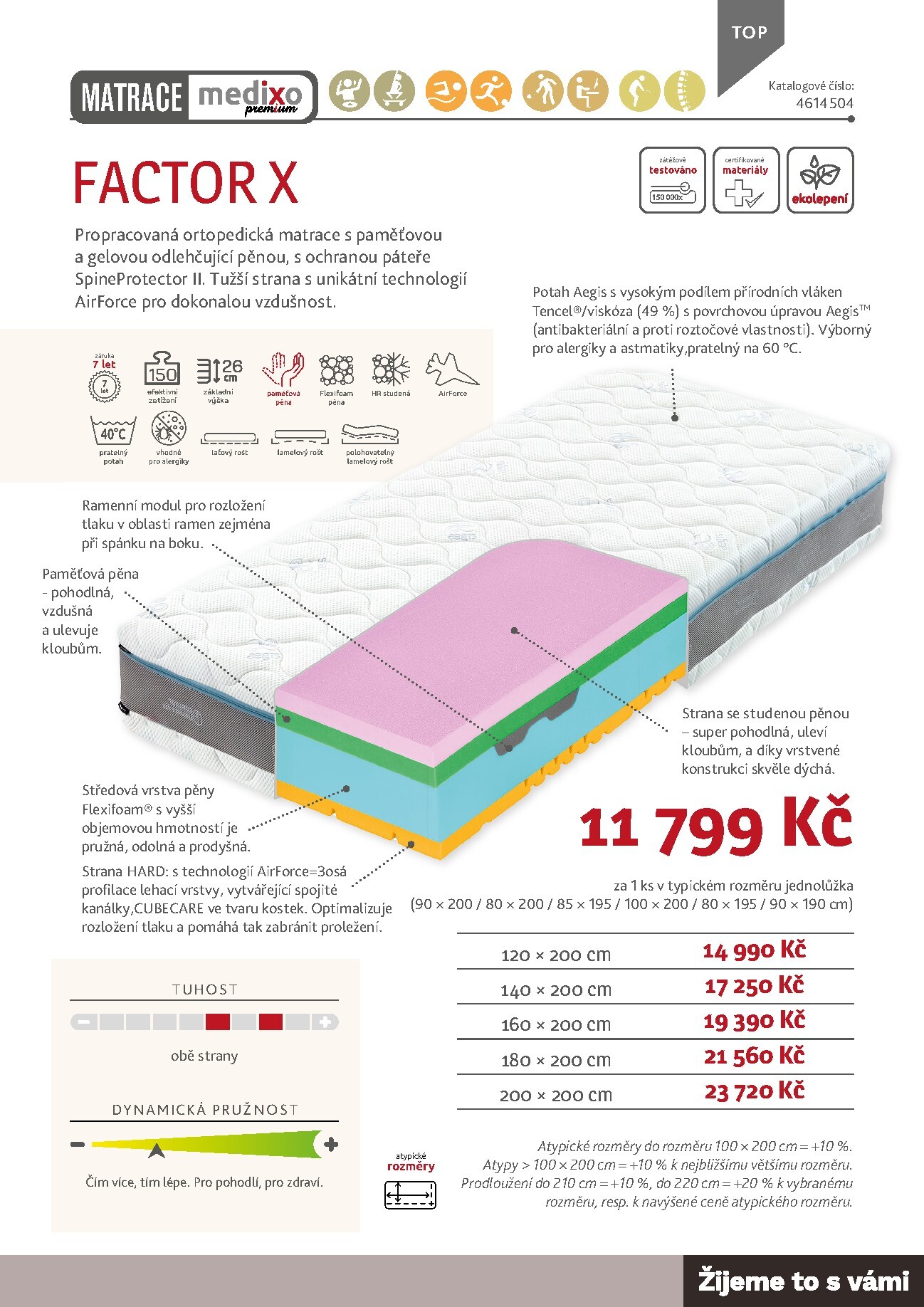 asko-nabytek - Aktuální ASKO NÁBYTEK - Matrace leták platný od středy 01.04.2026 do čtvrtka 31.12.2026 - page: 43