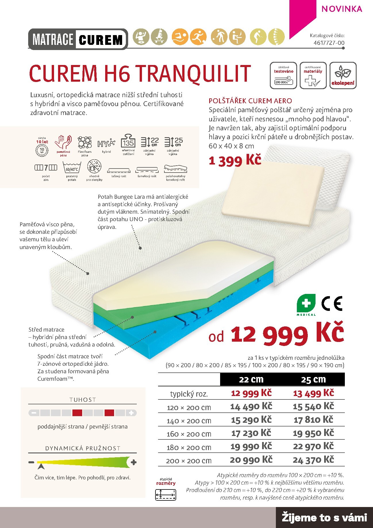 asko-nabytek - Aktuální ASKO NÁBYTEK - Matrace leták platný od středy 01.04.2026 do čtvrtka 31.12.2026 - page: 13