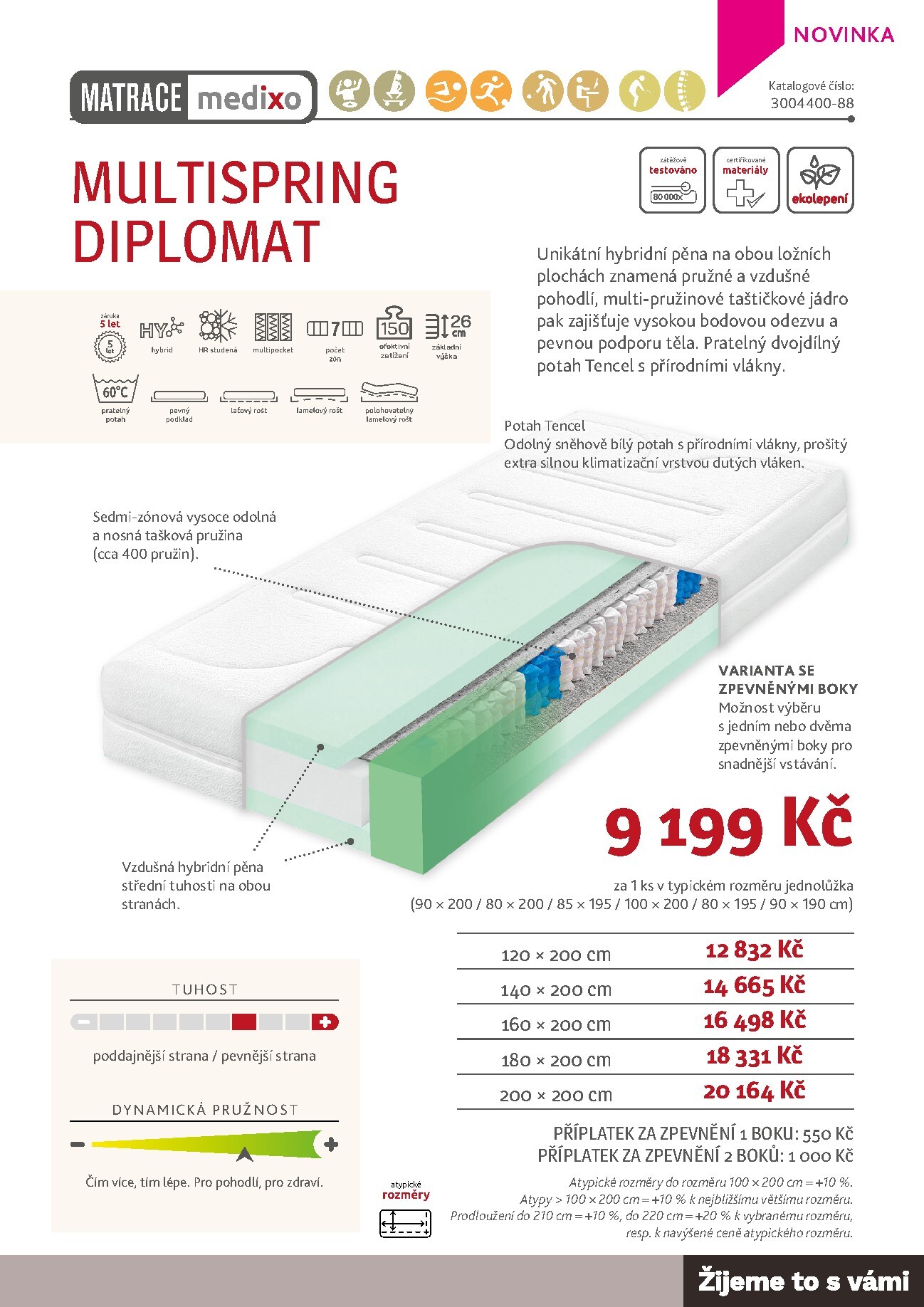 asko-nabytek - Aktuální ASKO NÁBYTEK - Matrace leták platný od středy 01.04.2026 do čtvrtka 31.12.2026 - page: 19