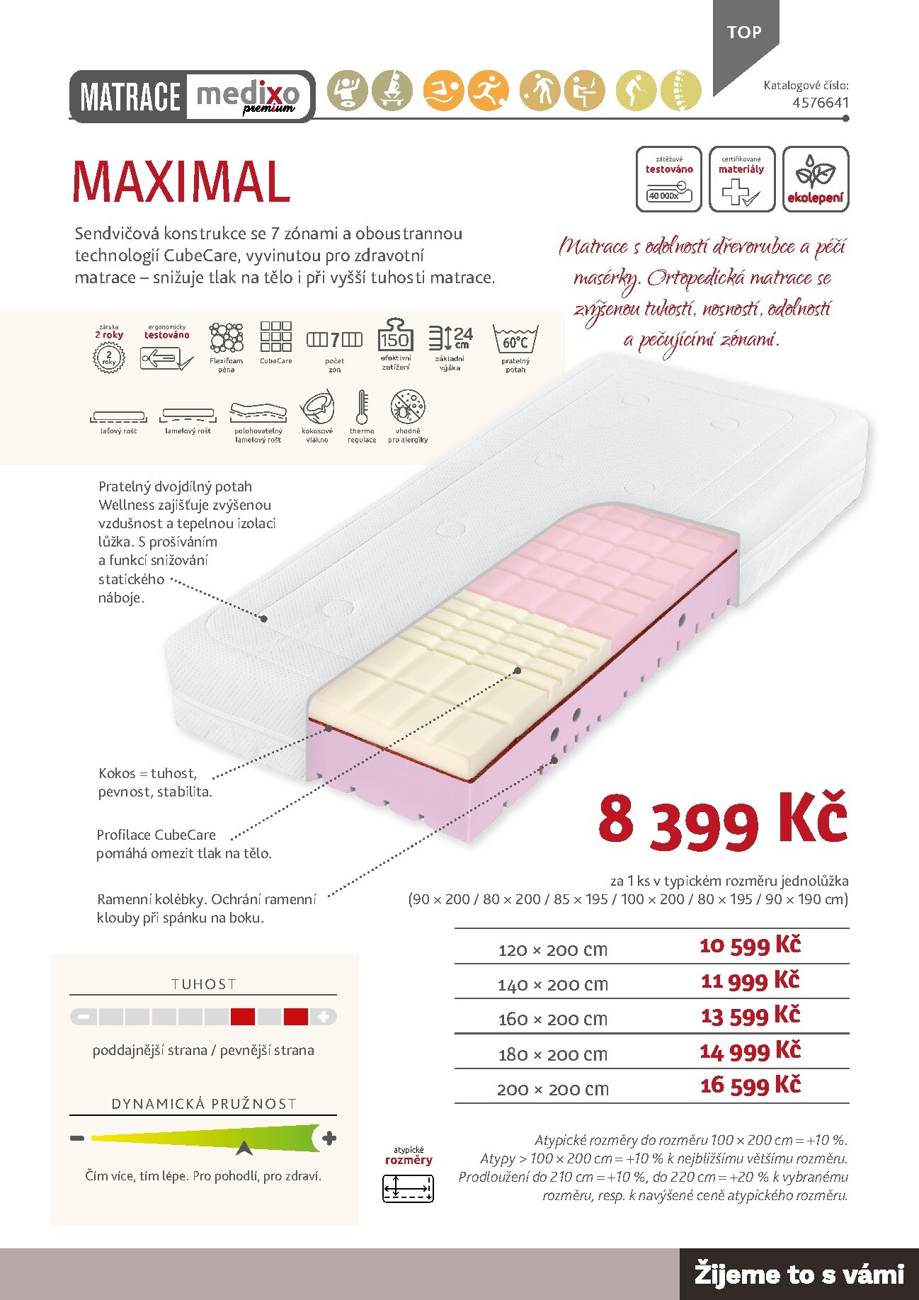 asko-nabytek - Aktuální ASKO NÁBYTEK - Matrace leták platný od středy 01.04.2026 do čtvrtka 31.12.2026 - page: 41