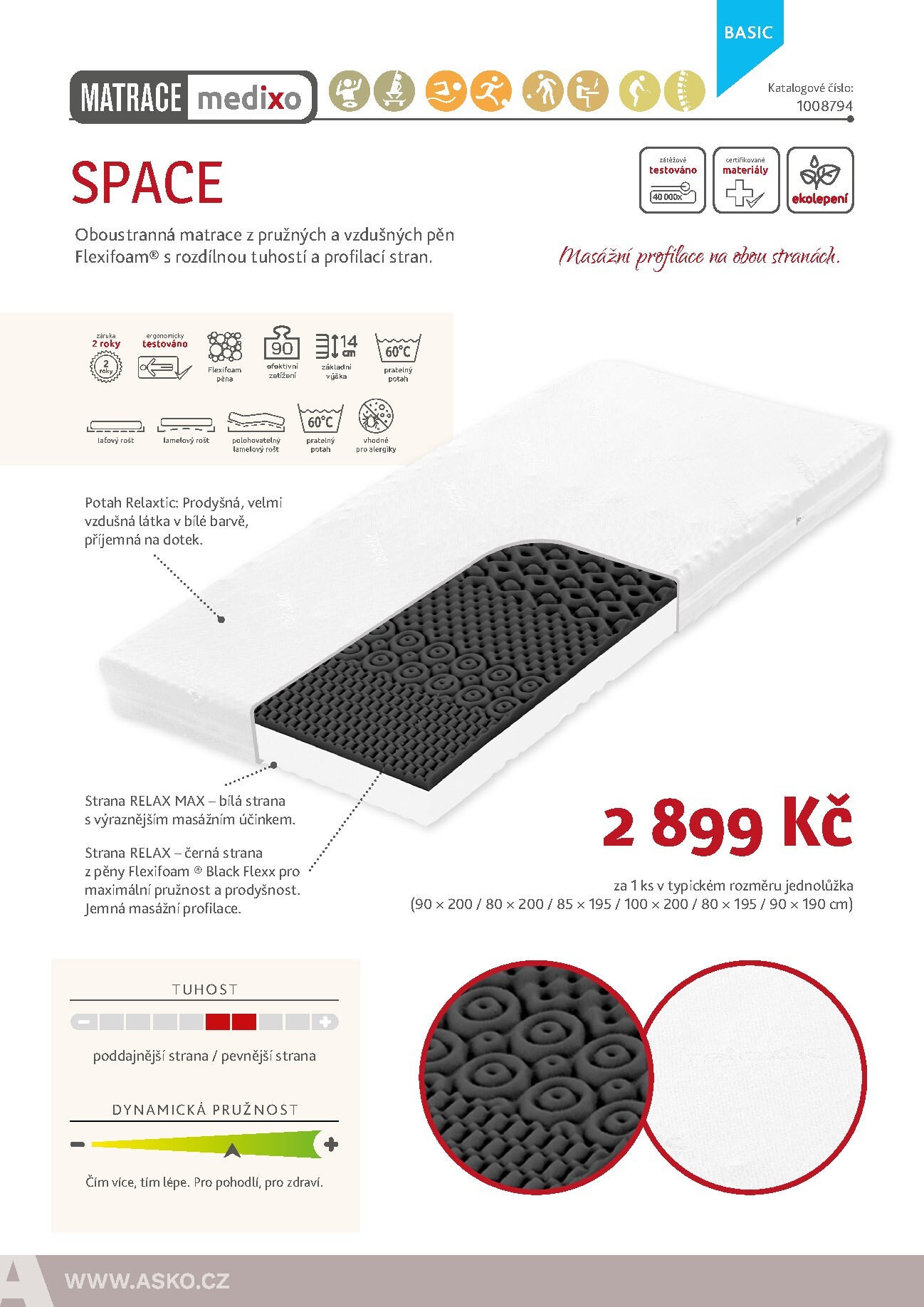 asko-nabytek - Aktuální ASKO NÁBYTEK - Matrace leták platný od středy 01.04.2026 do čtvrtka 31.12.2026 - page: 26