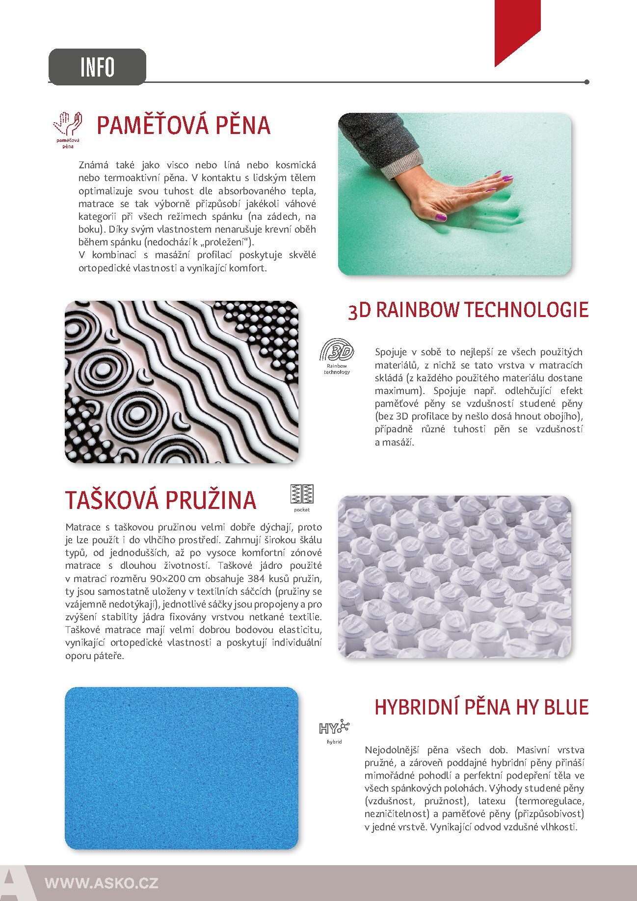 asko-nabytek - Aktuální ASKO NÁBYTEK - Matrace leták platný od středy 01.04.2026 do čtvrtka 31.12.2026 - page: 6