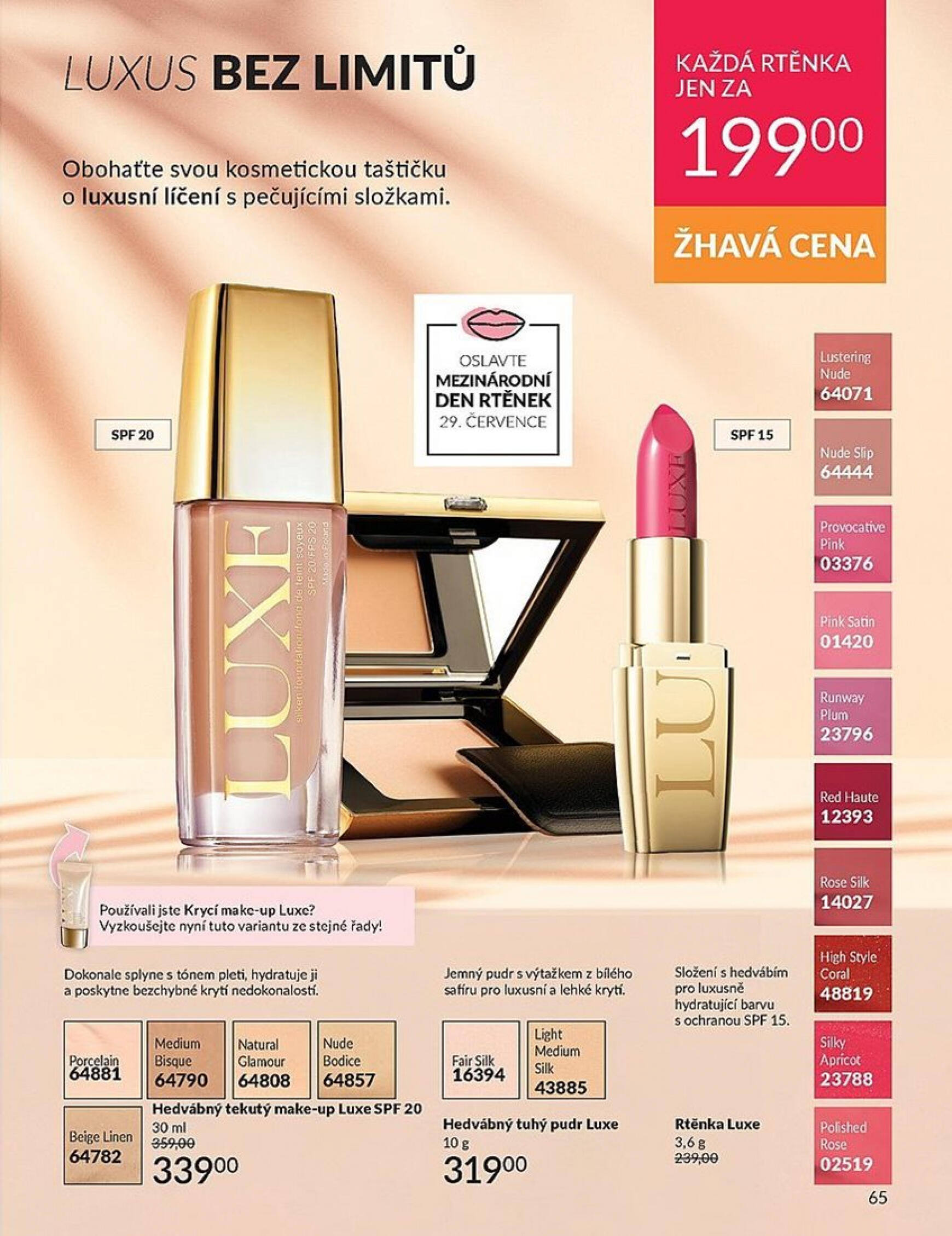 avon - Leták AVON aktuální 01.07. - 31.07. - page: 65