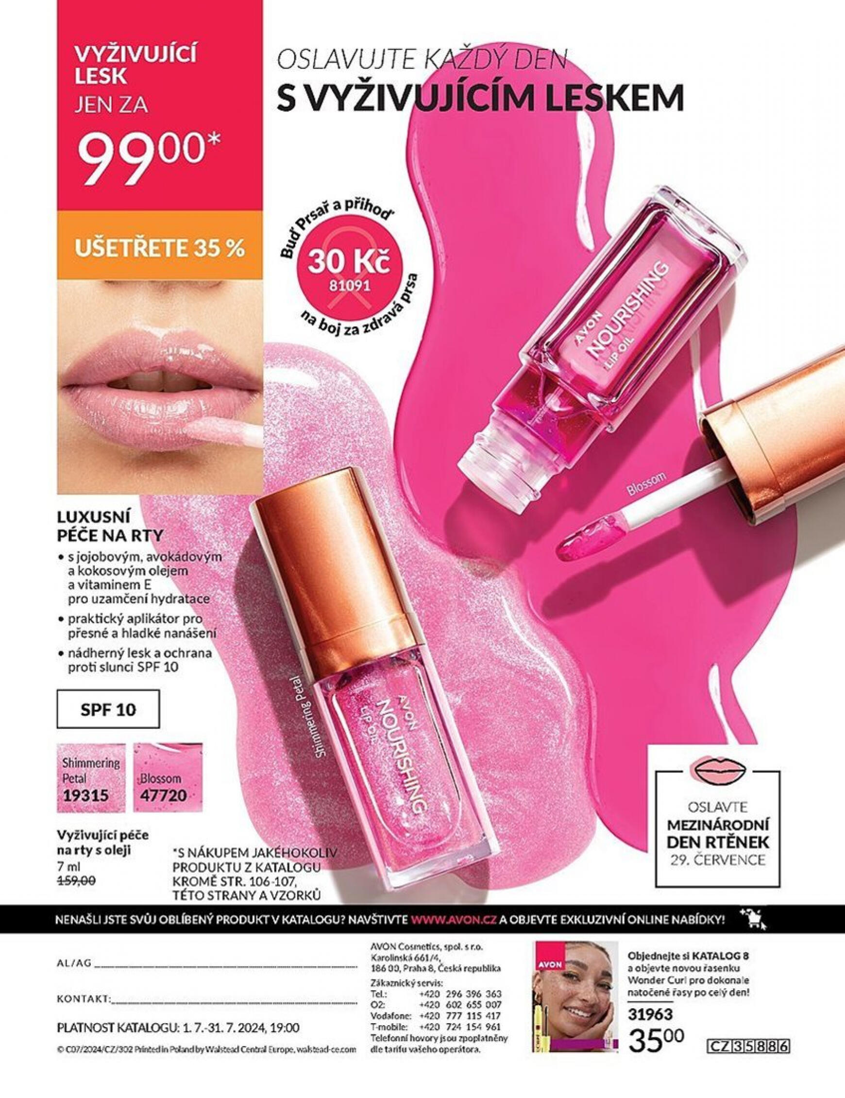 avon - Leták AVON aktuální 01.07. - 31.07. - page: 196