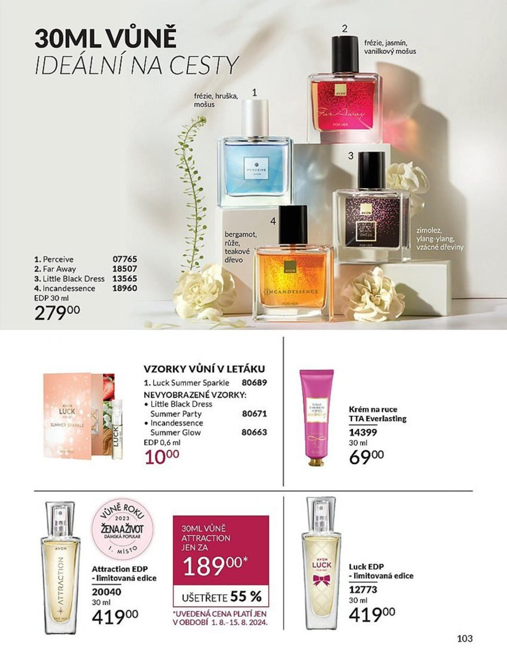 avon - Leták AVON od 01.08. do 31.08. - page: 103