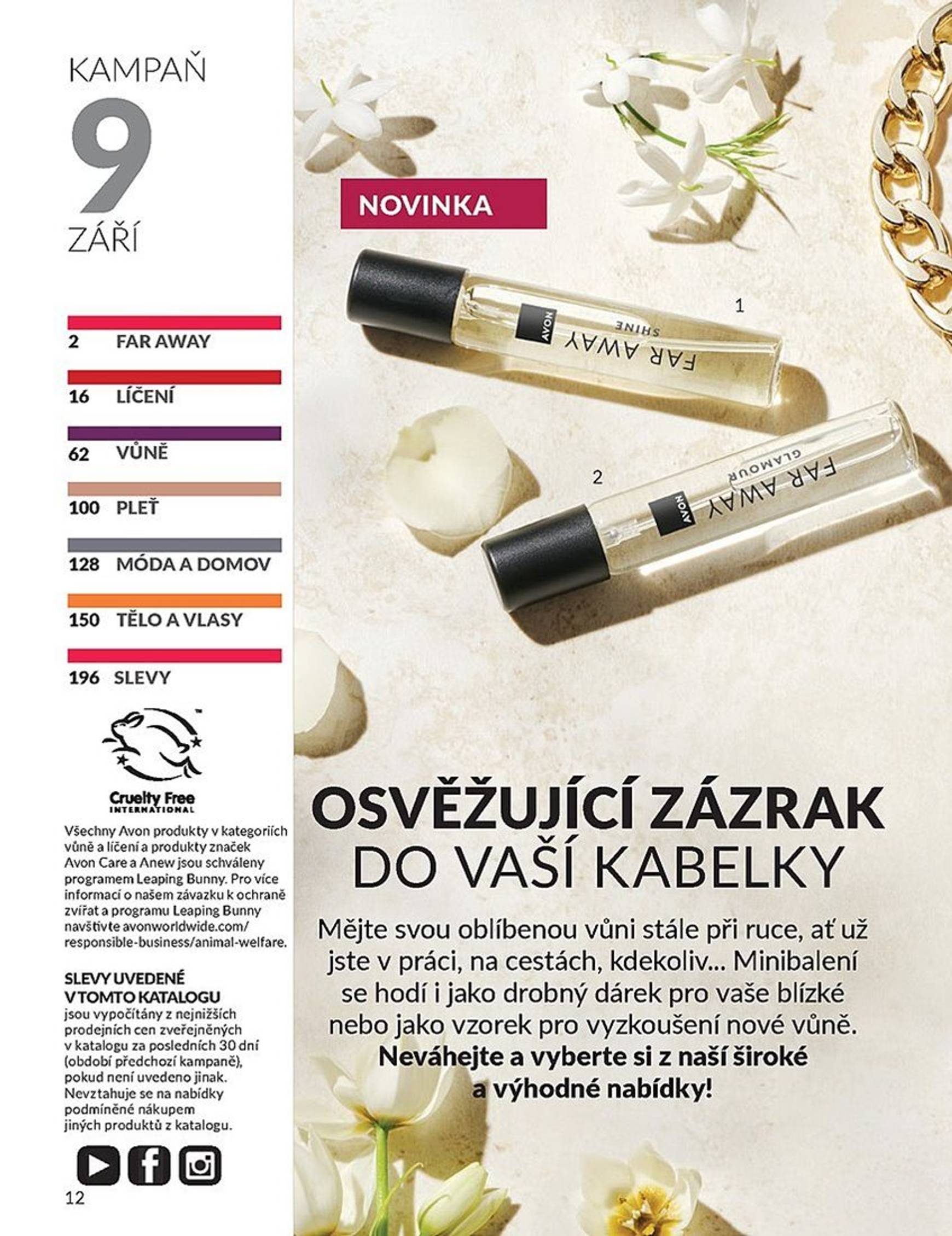 avon - Leták AVON od 01.09. do 30.09. - page: 12