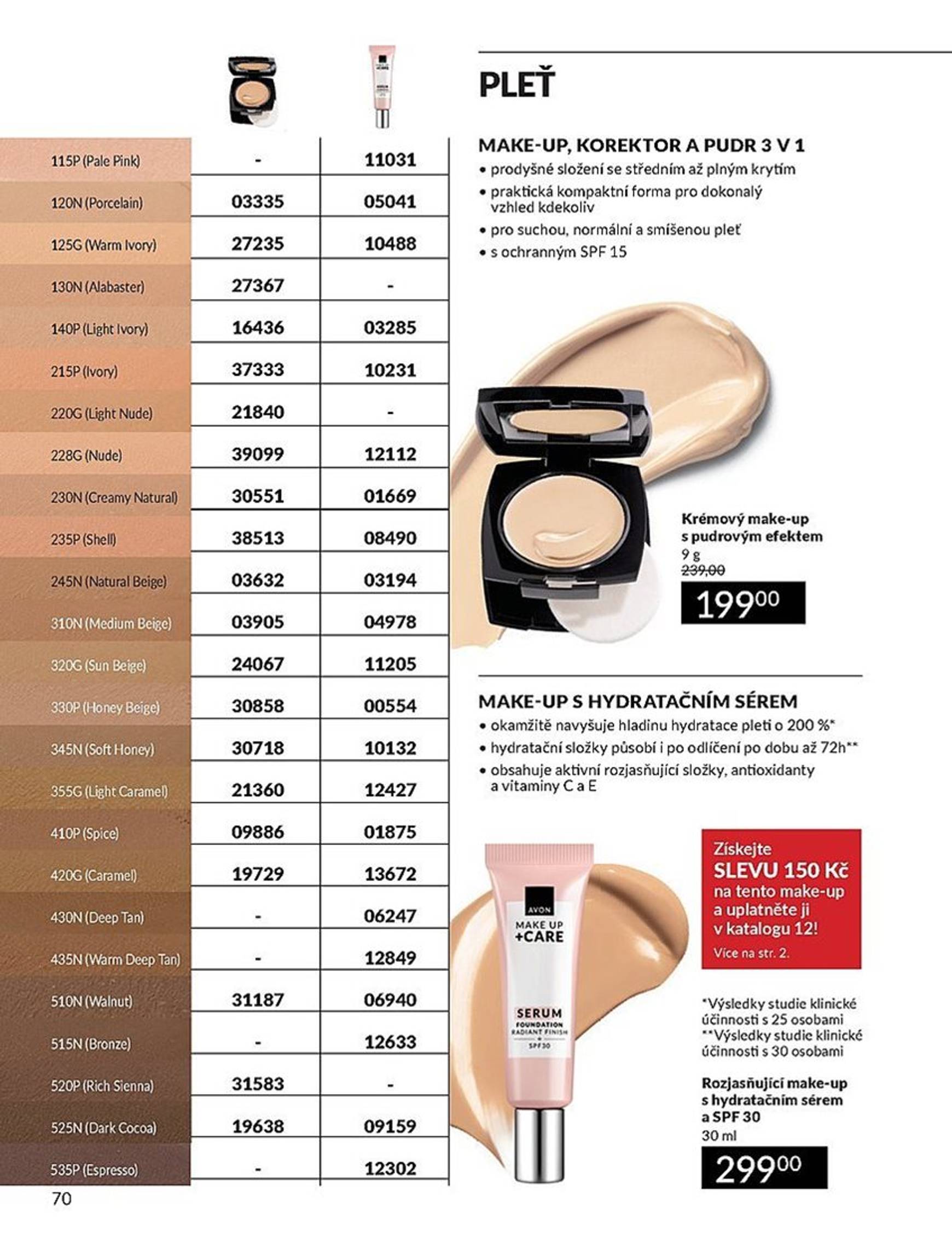 avon - Leták AVON od 01.11. do 30.11. - page: 70