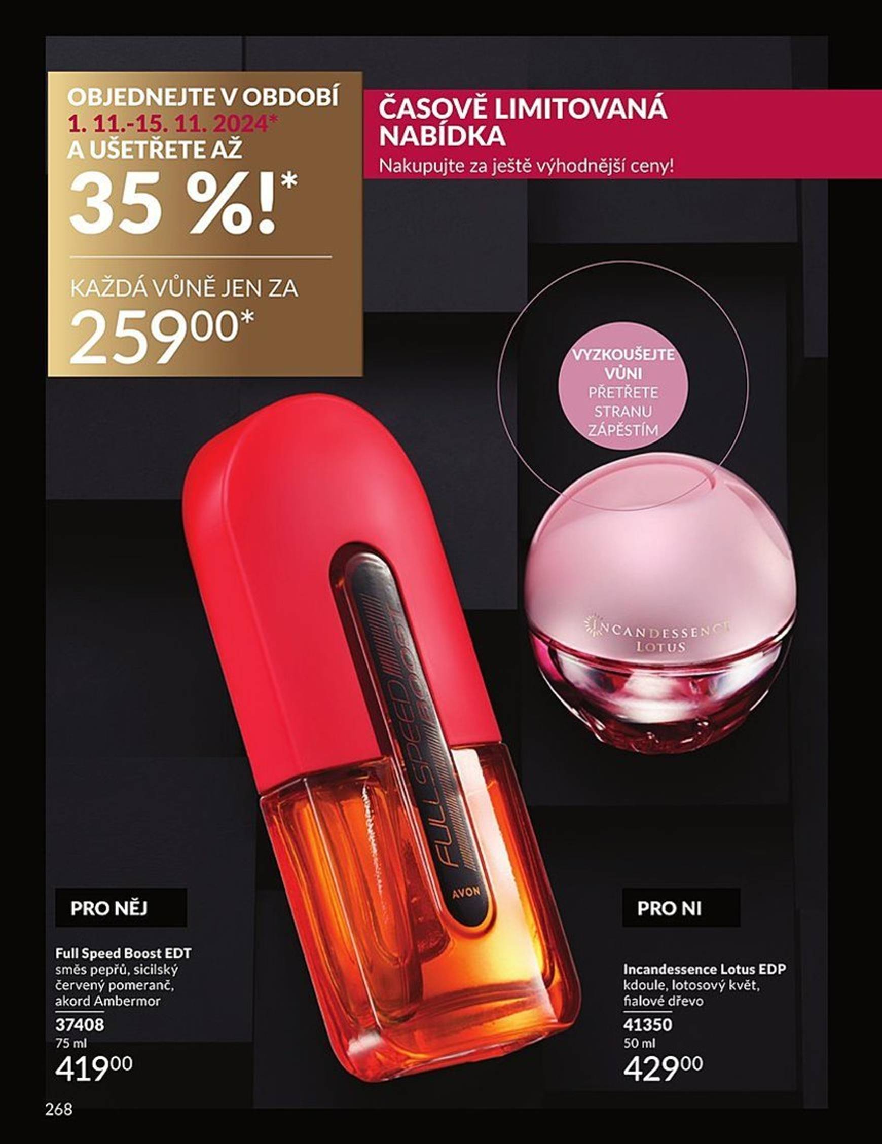 avon - Leták AVON od 01.11. do 30.11. - page: 268