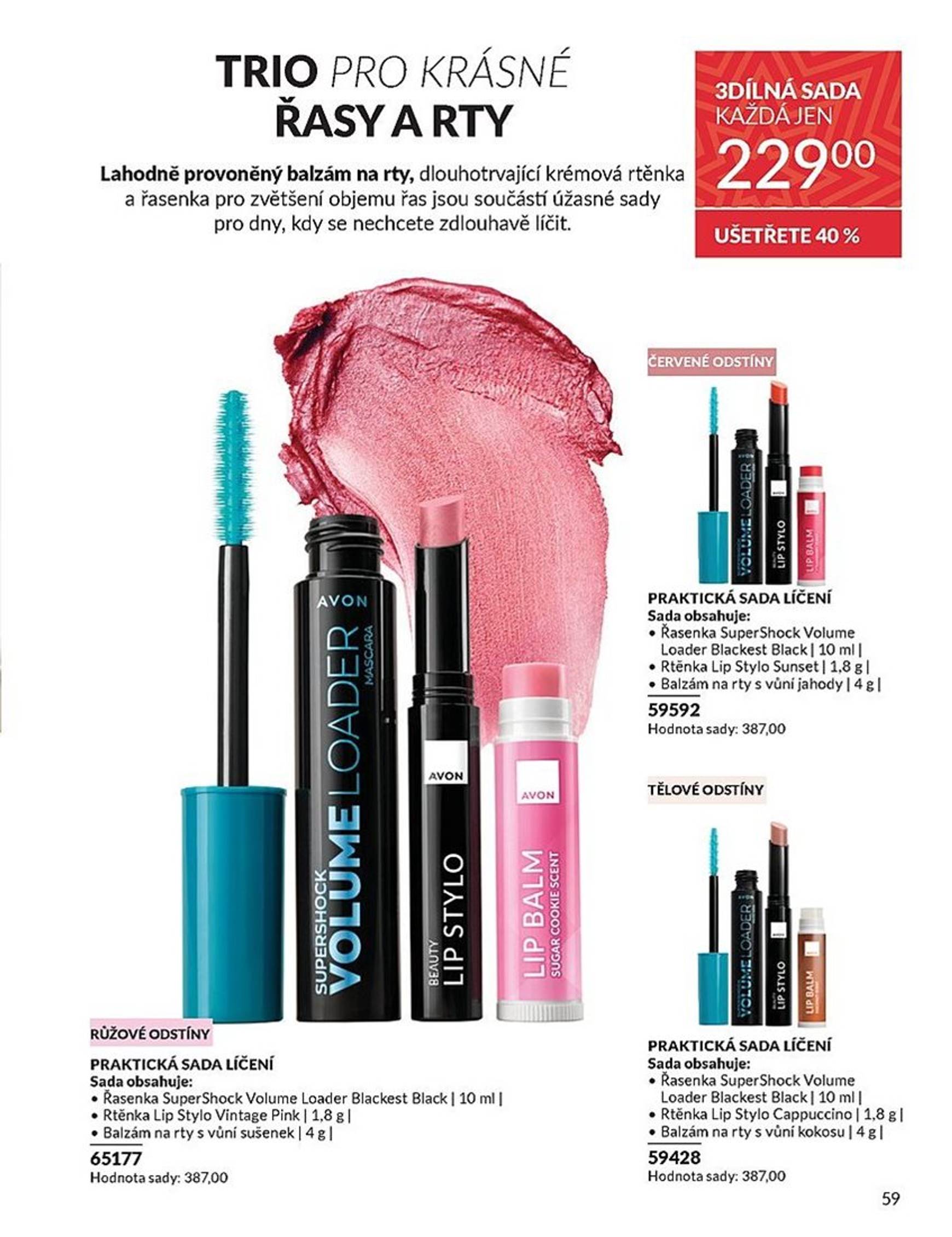 avon - Leták AVON od 01.11. do 30.11. - page: 59