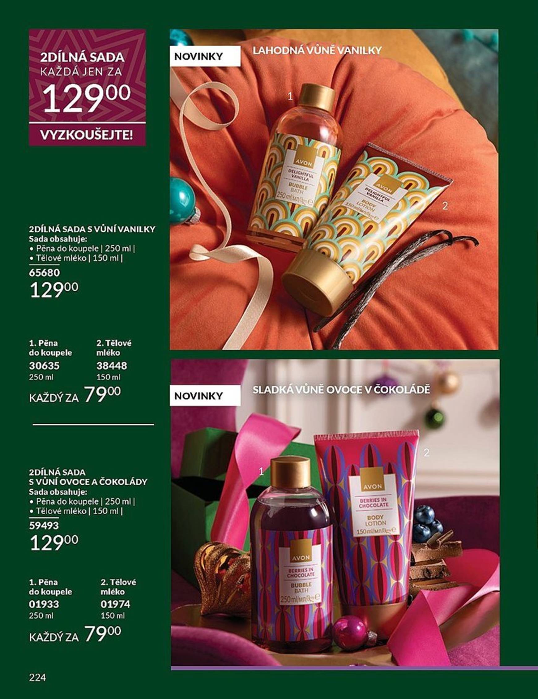 avon - Leták AVON od 01.12. do 31.12. - page: 224