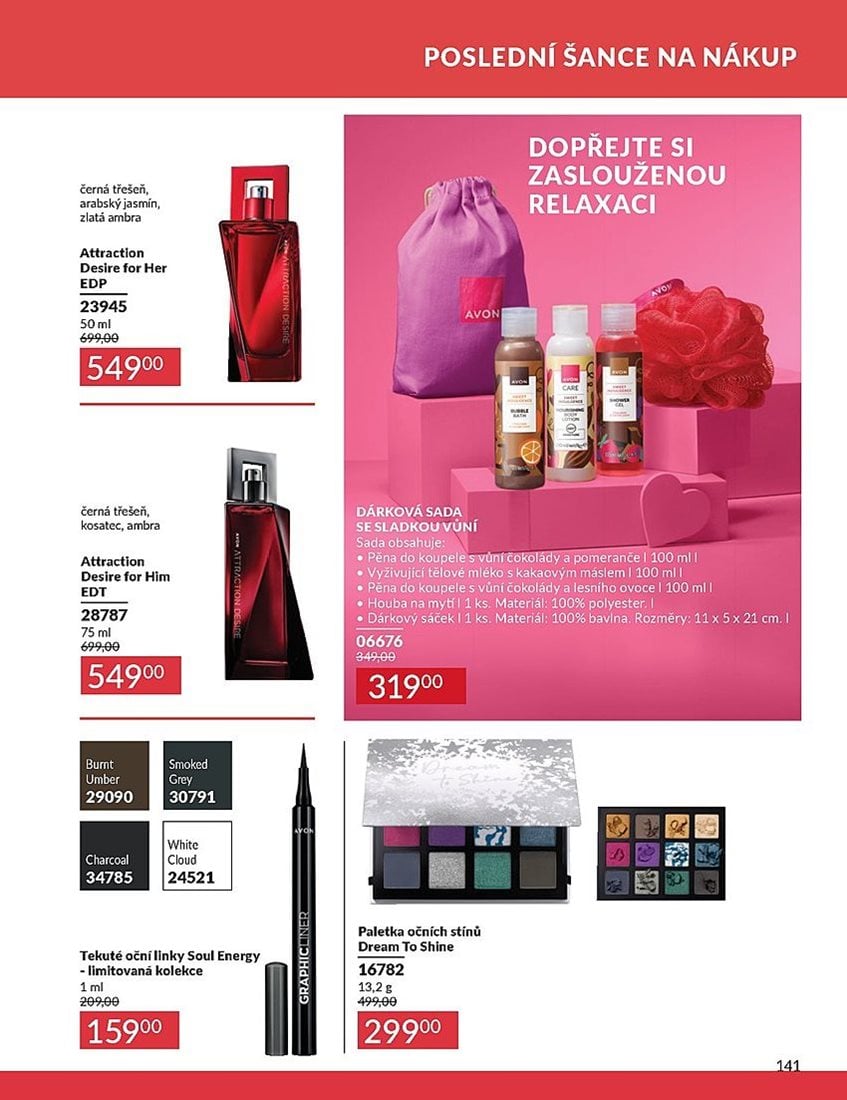 avon - Leták AVON od 01.01. do 31.01. - page: 141