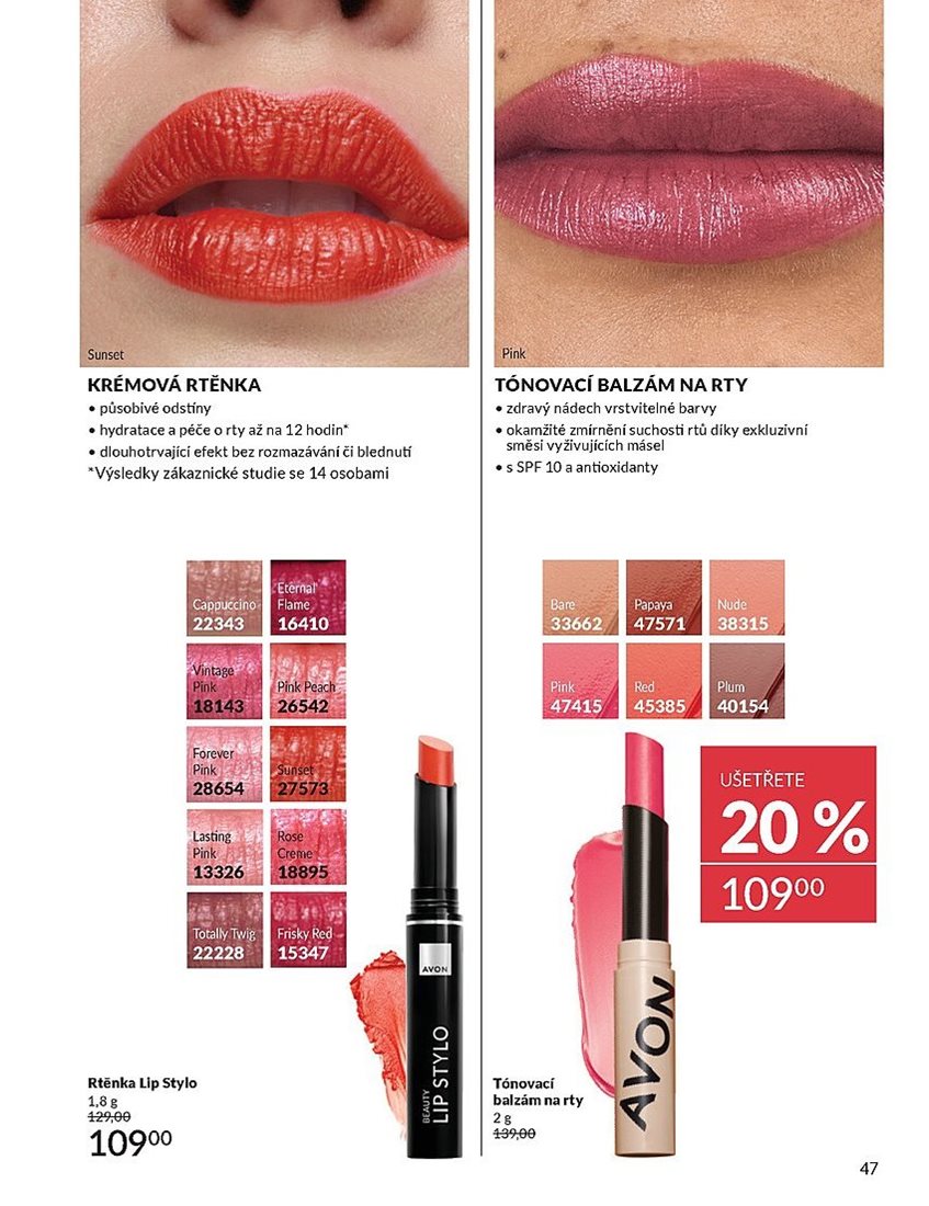 avon - Leták AVON od 01.02. do 28.02. - page: 47