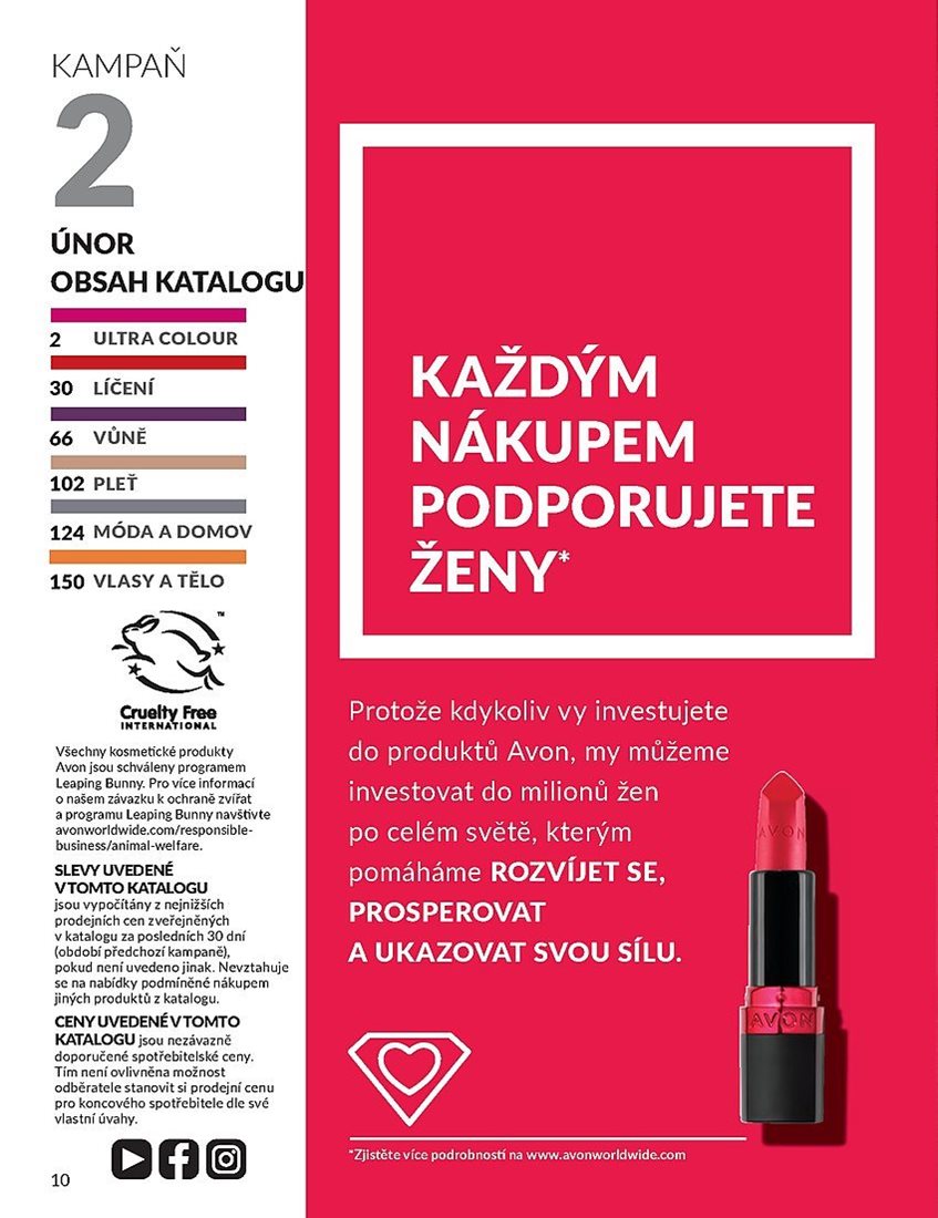 avon - Leták AVON od 01.02. do 28.02. - page: 10