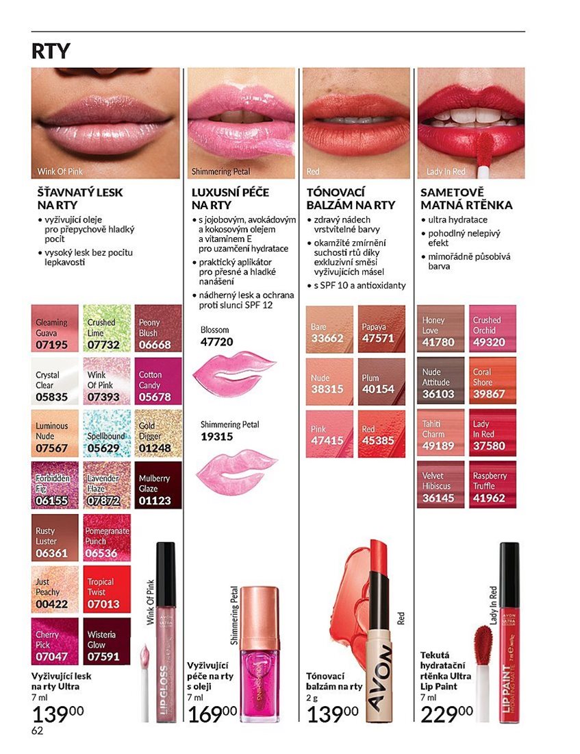 avon - Leták AVON od 01.04. do 30.04. - page: 62 avon - Leták AVON od 01.04. do 30.04. - page: 62