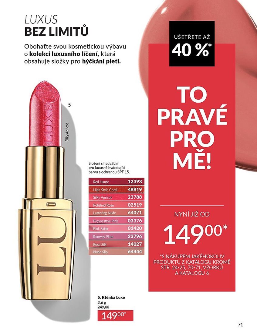 avon - Leták AVON od 01.05. do 31.05. - page: 71 avon - Leták AVON od 01.05. do 31.05. - page: 71