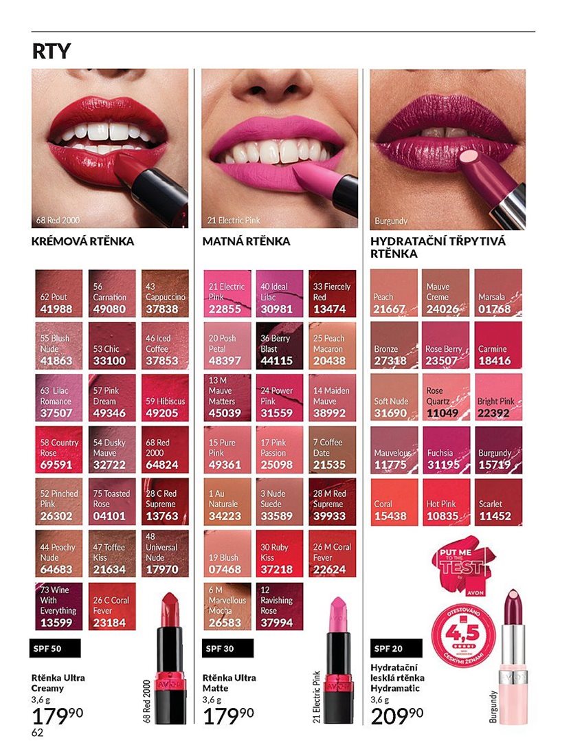 avon - Leták AVON od 01.06. do 30.06. - page: 62