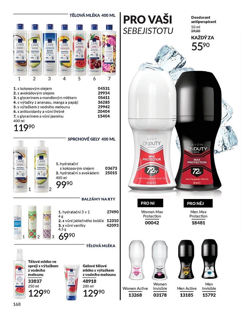 avon - Leták AVON od 01.06. do 30.06. - page: 168