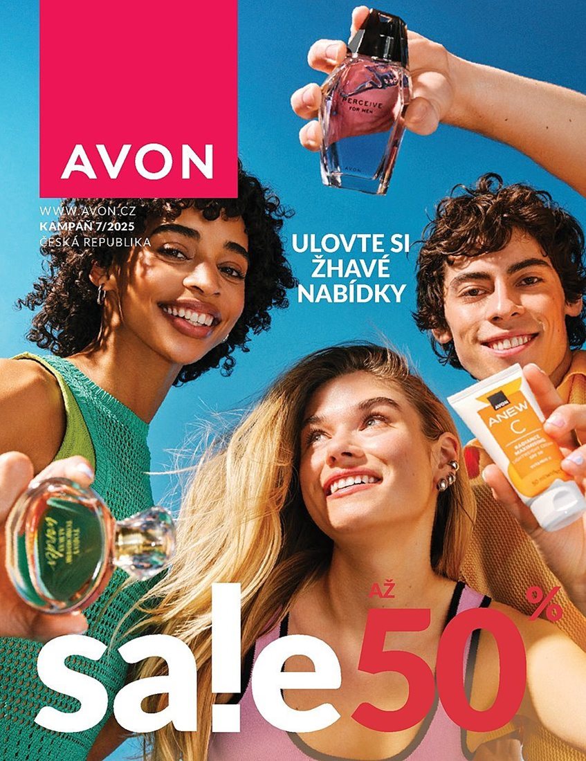 avon - Leták AVON od 01.07. do 31.07.