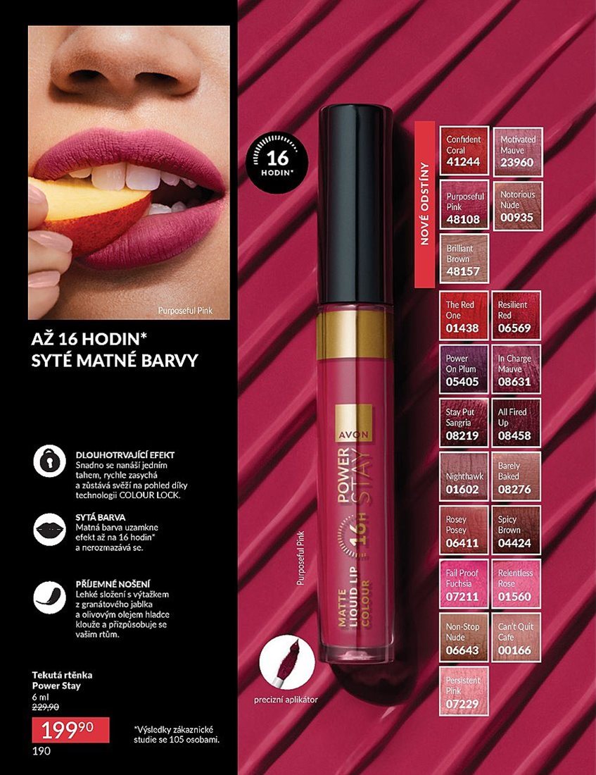 avon - Leták AVON od 01.08. do 31.08. - page: 190