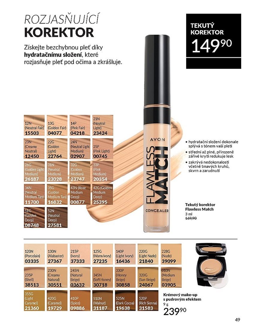 avon - Leták AVON od 01.08. do 31.08. - page: 49