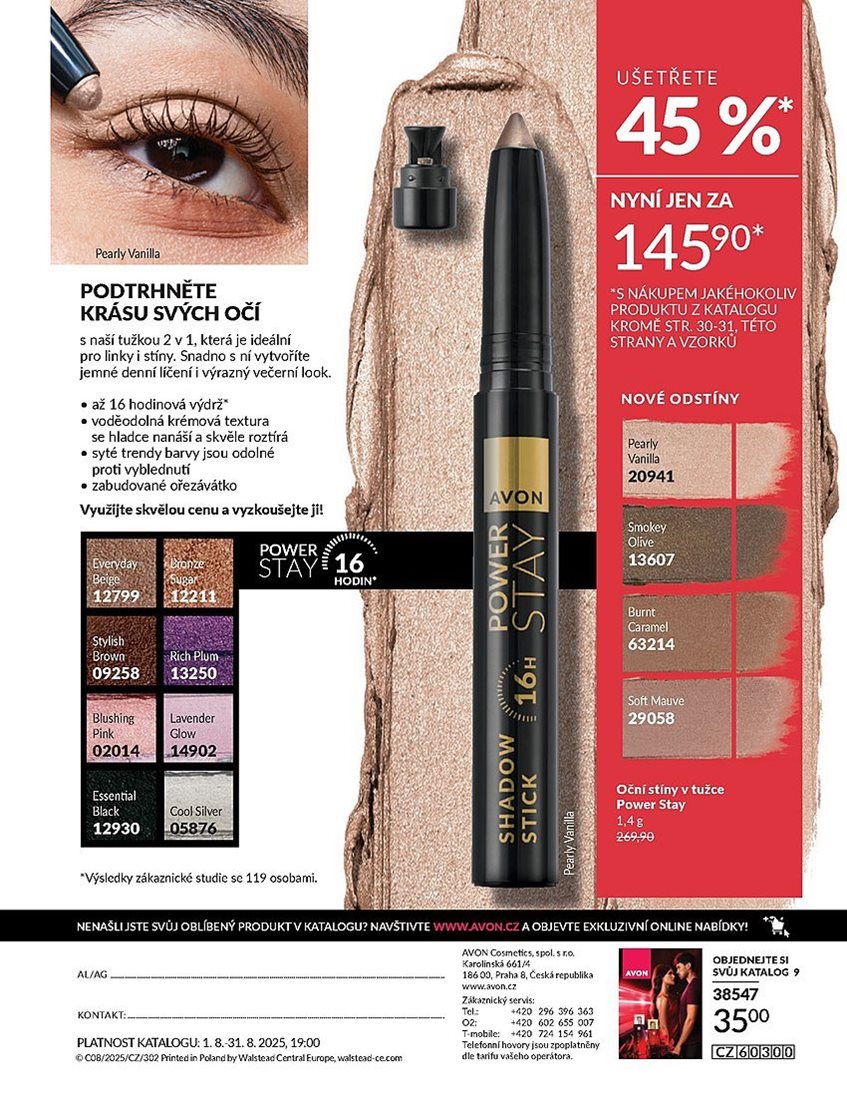 avon - Leták AVON od 01.08. do 31.08. - page: 196