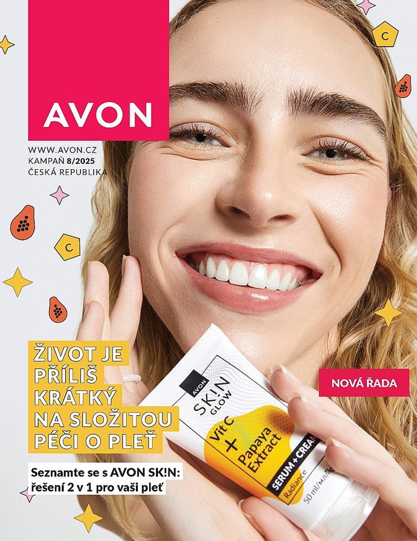 avon - Leták AVON od 01.08. do 31.08. - page: 1